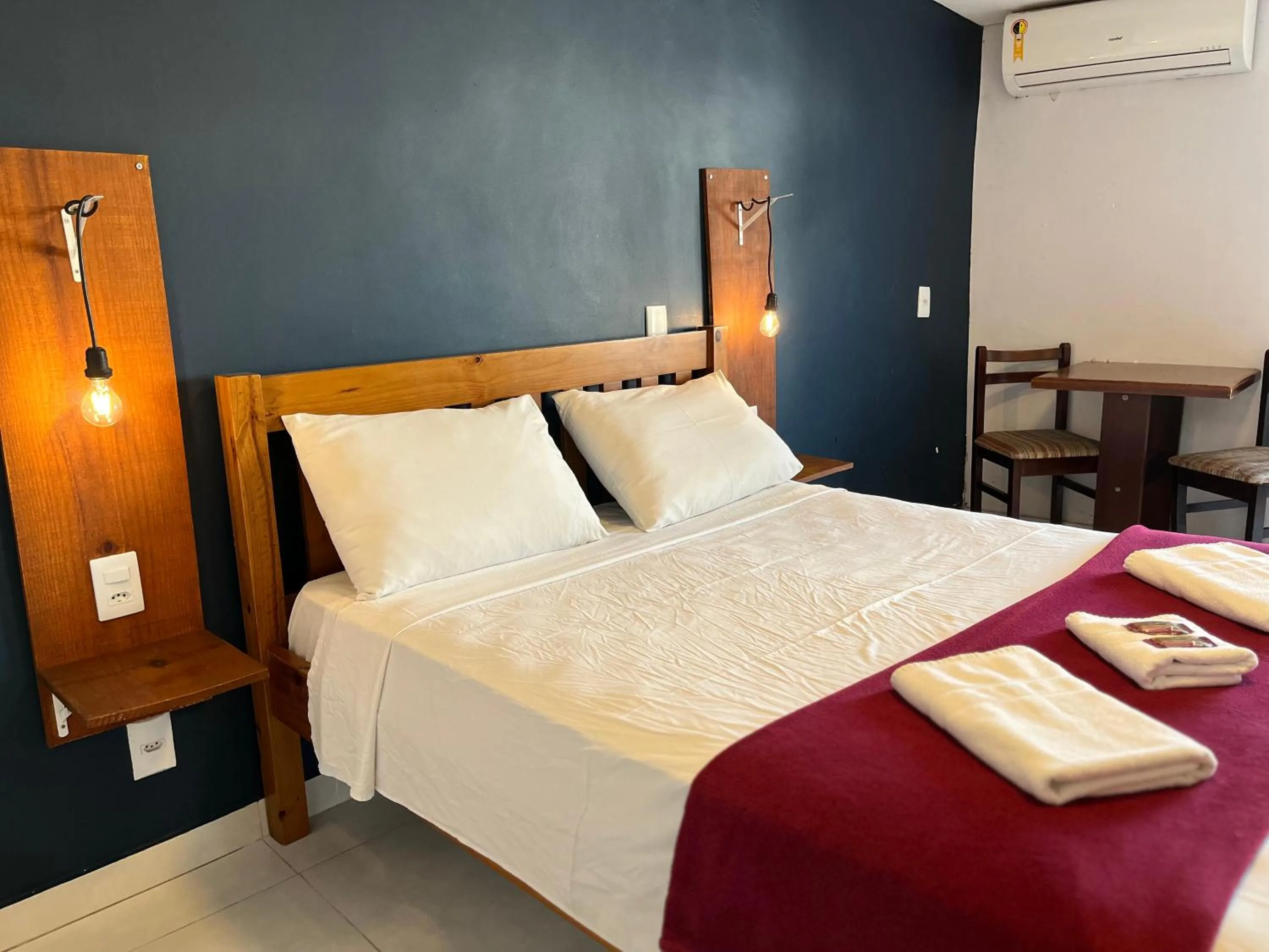 Bed in Pousada Vila Appia