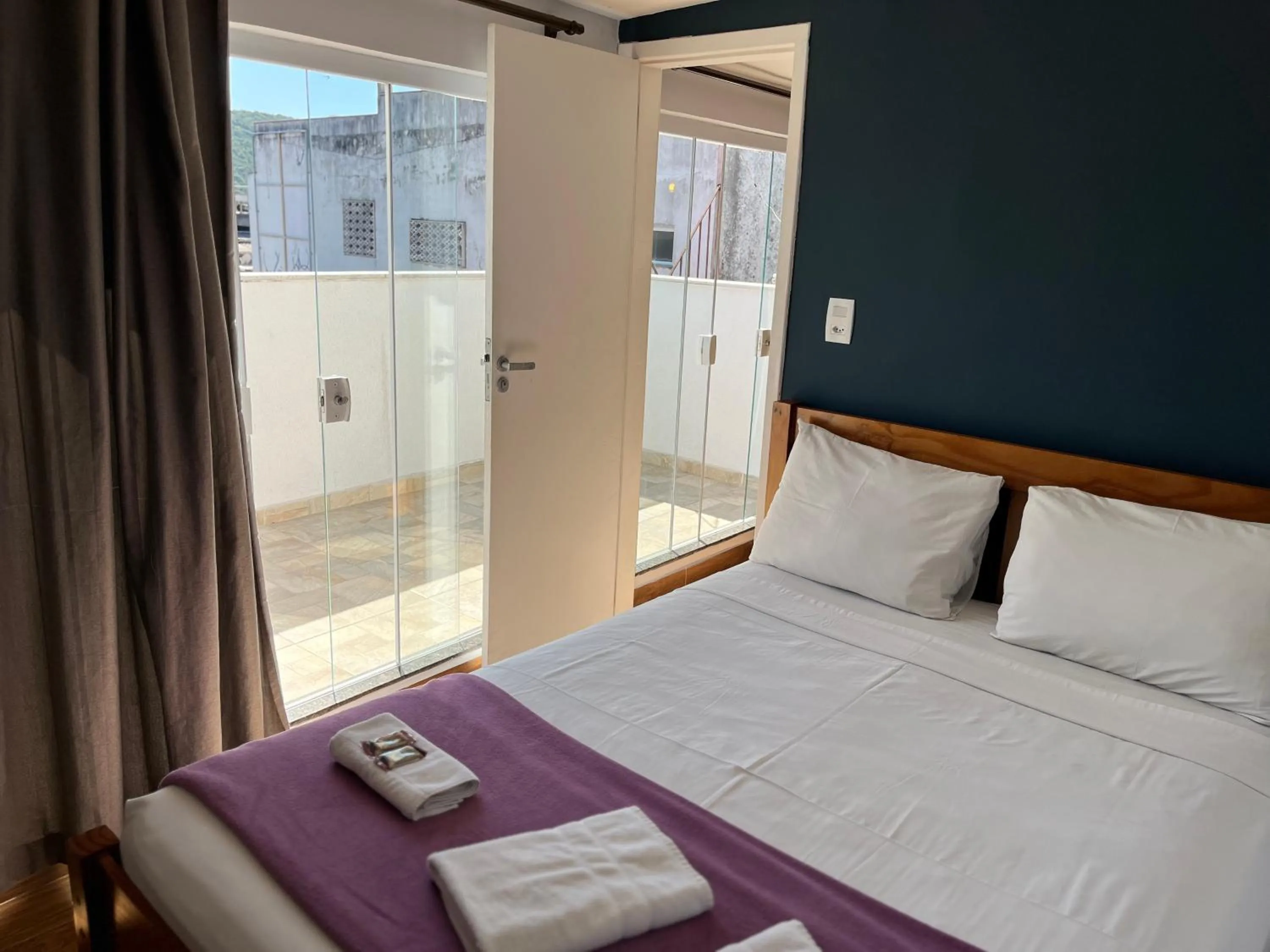 Bed in Pousada Vila Appia