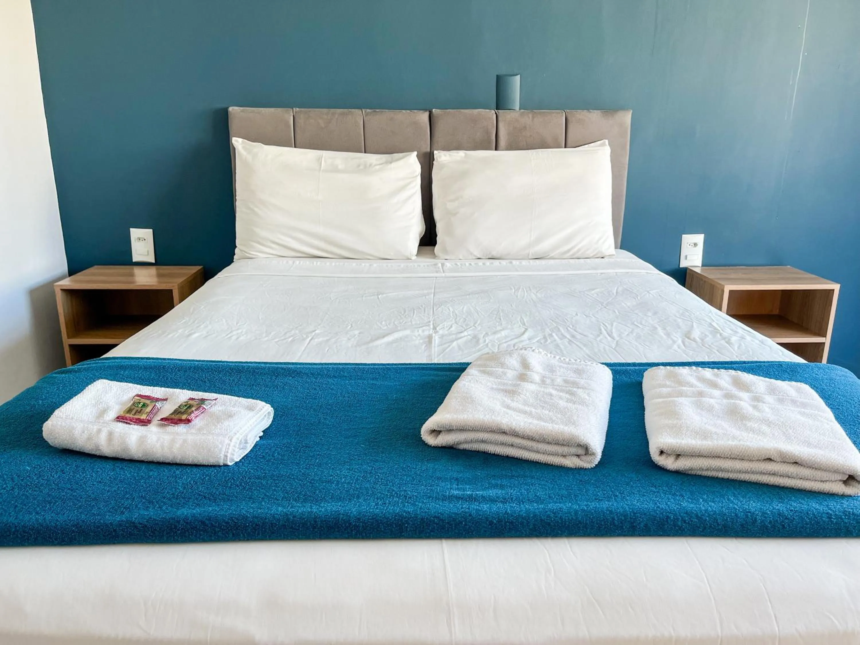 Bed in Pousada Vila Appia