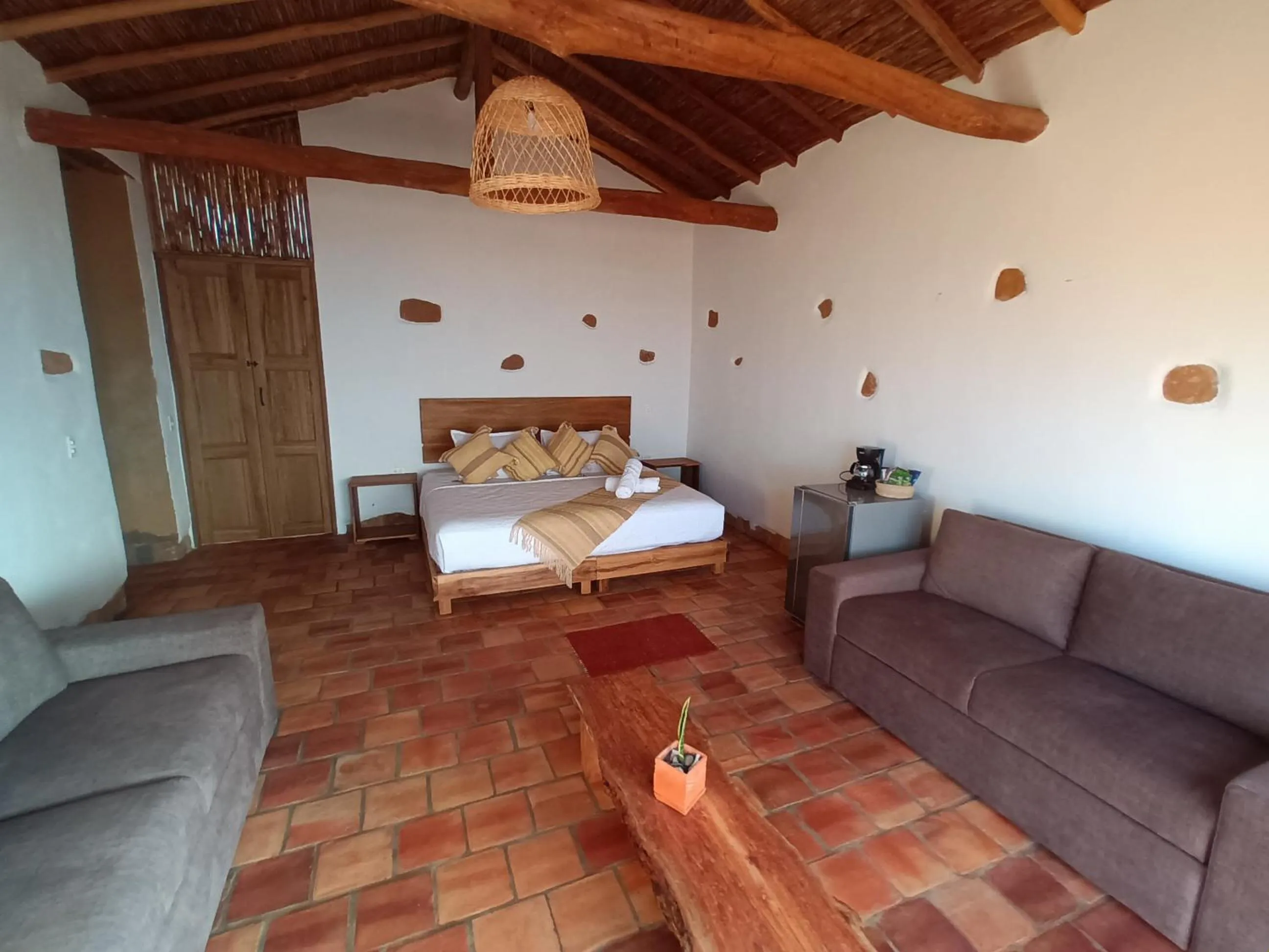 Bed in Hotel Cariguá