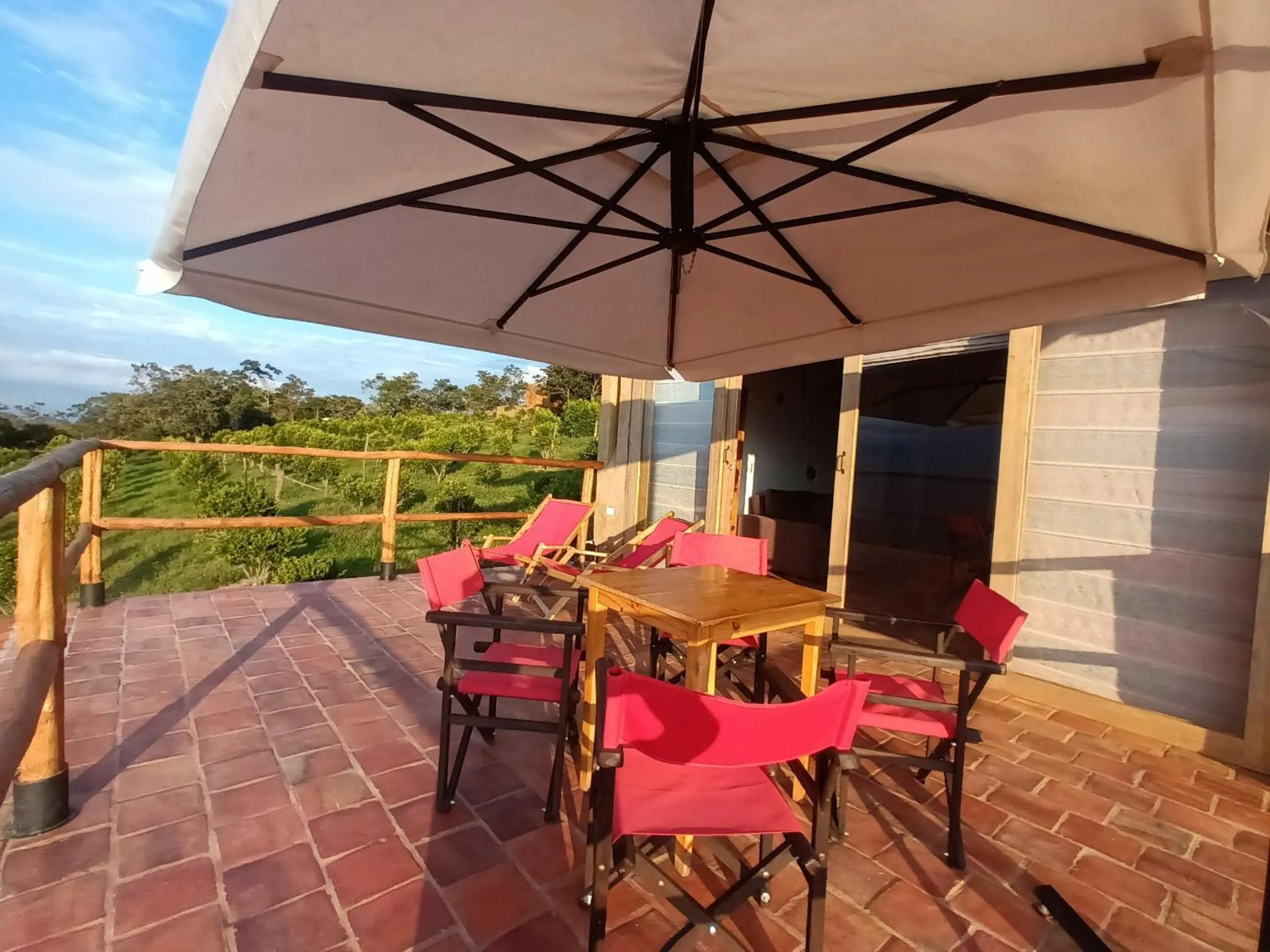 Balcony/Terrace in Hotel Cariguá