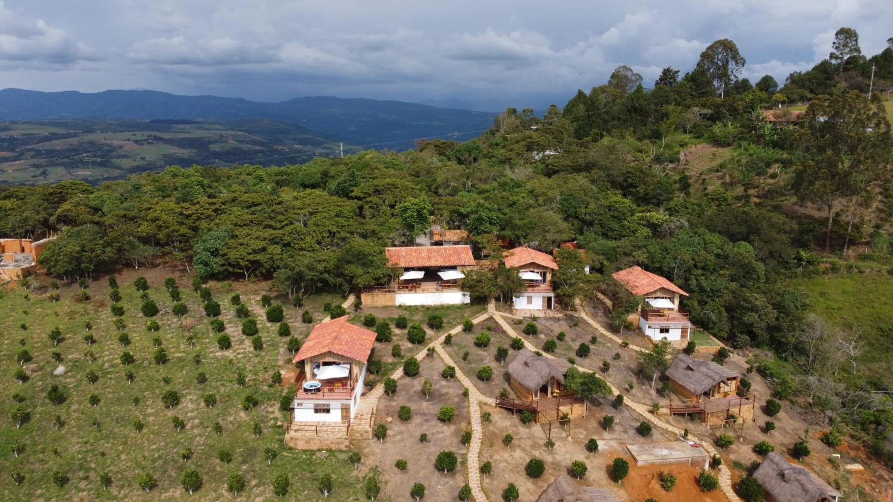 Bird's eye view in Hotel Cariguá