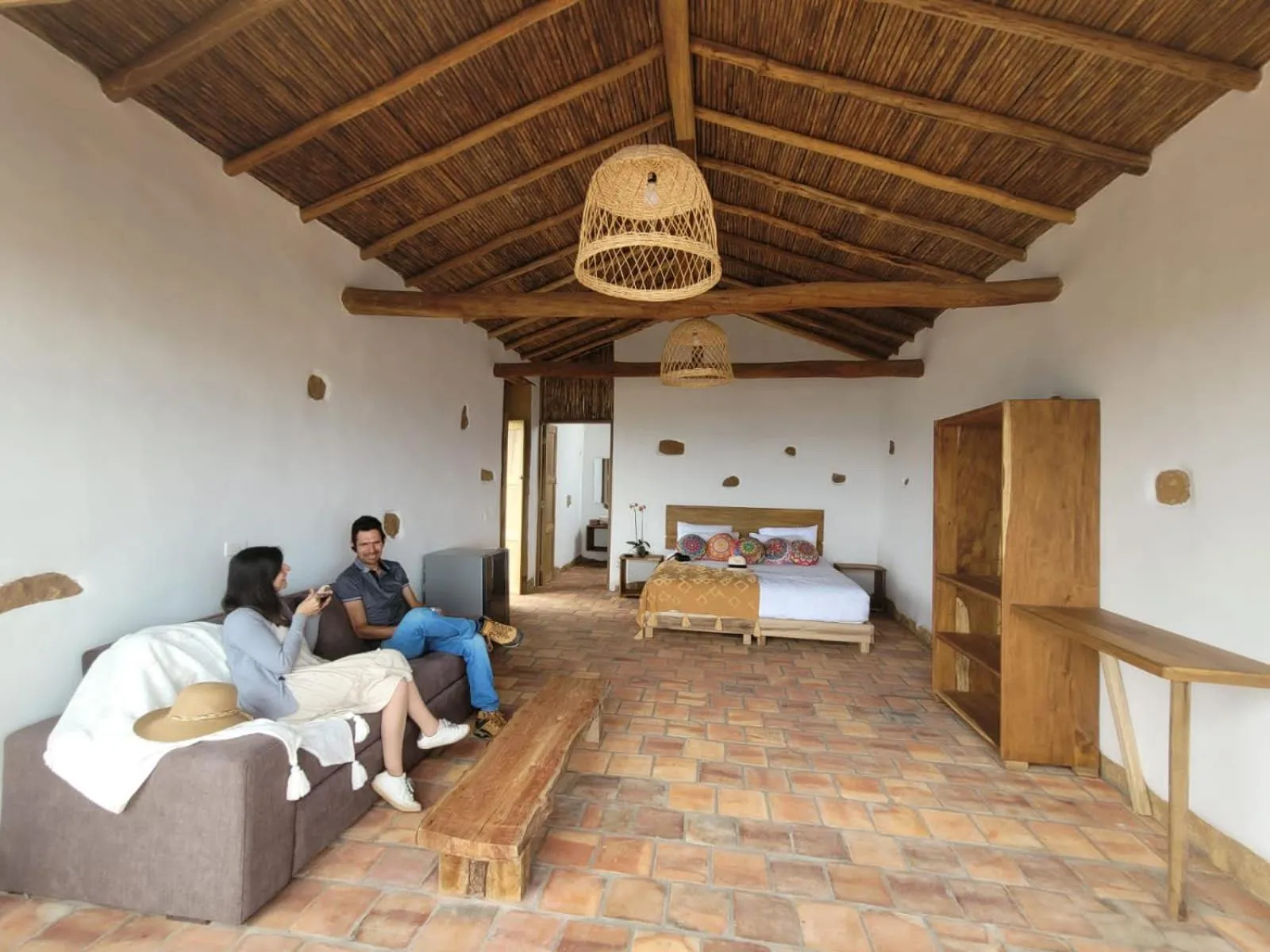 Living room in Hotel Cariguá