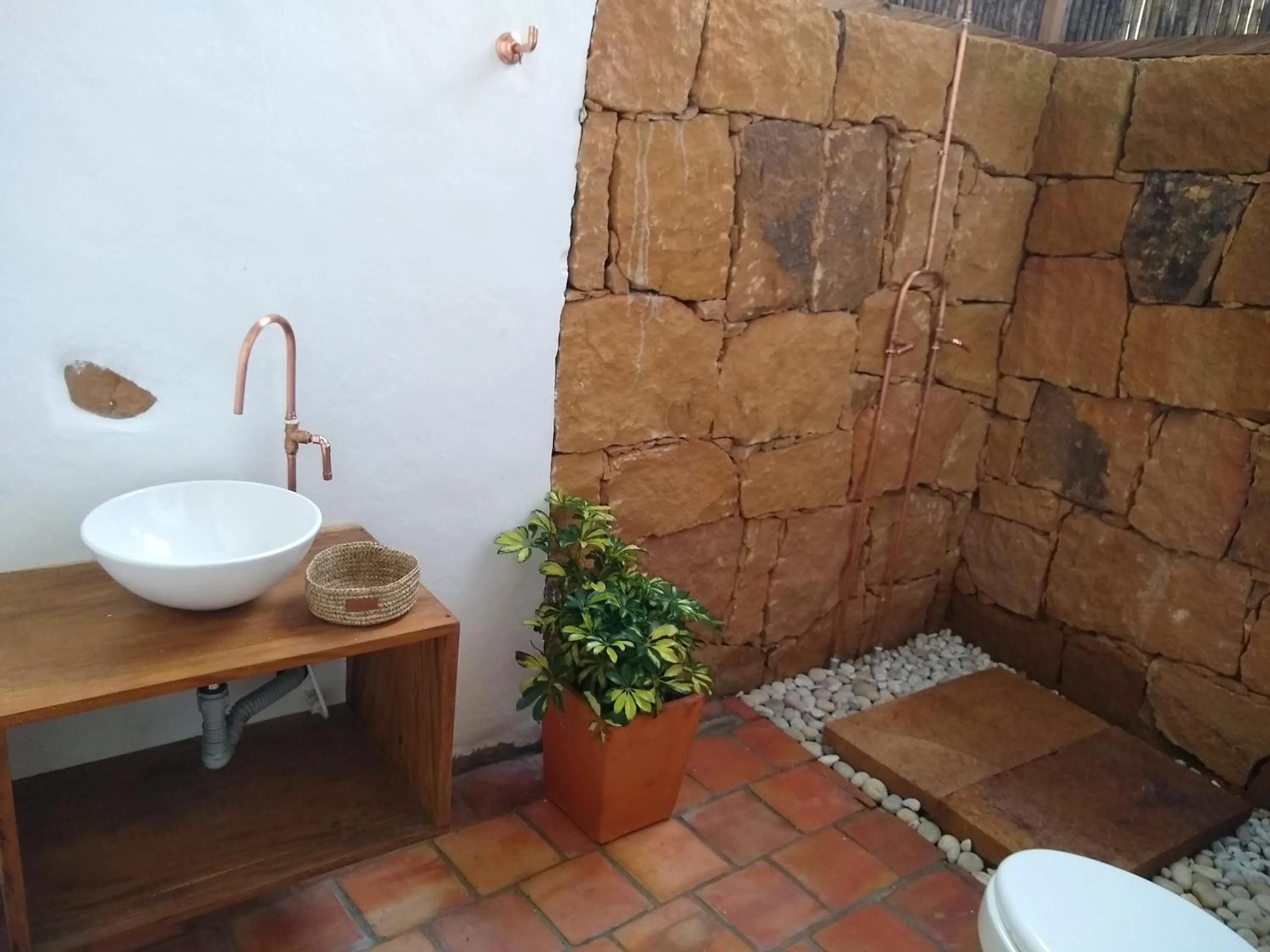 Bathroom in Hotel Cariguá
