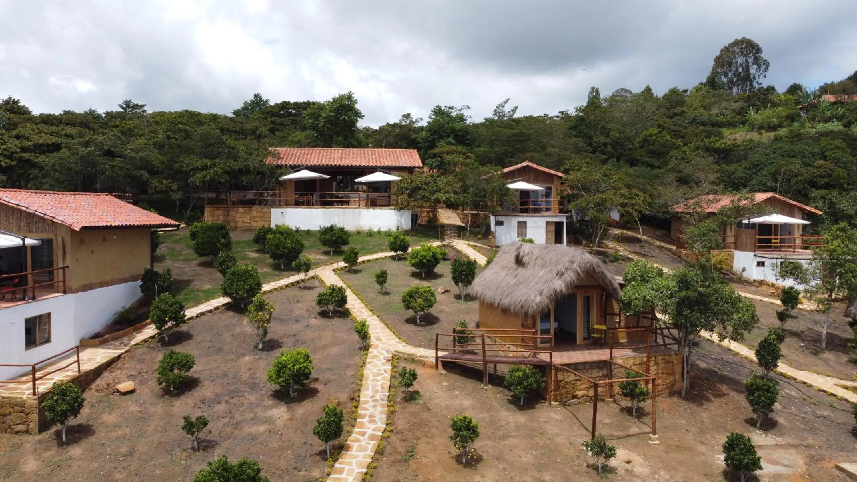 Bird's eye view in Hotel Cariguá