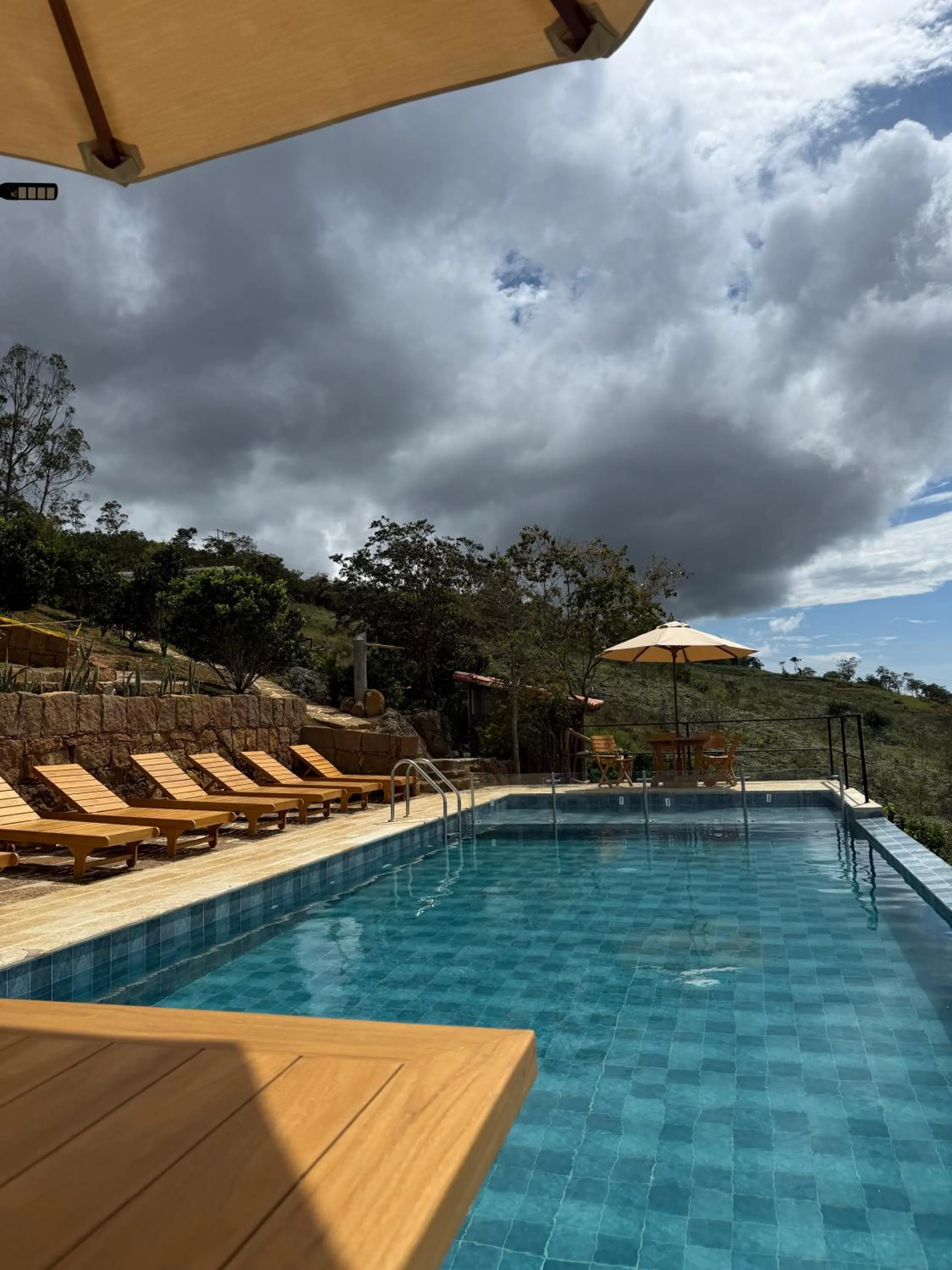 Swimming pool in Hotel Cariguá