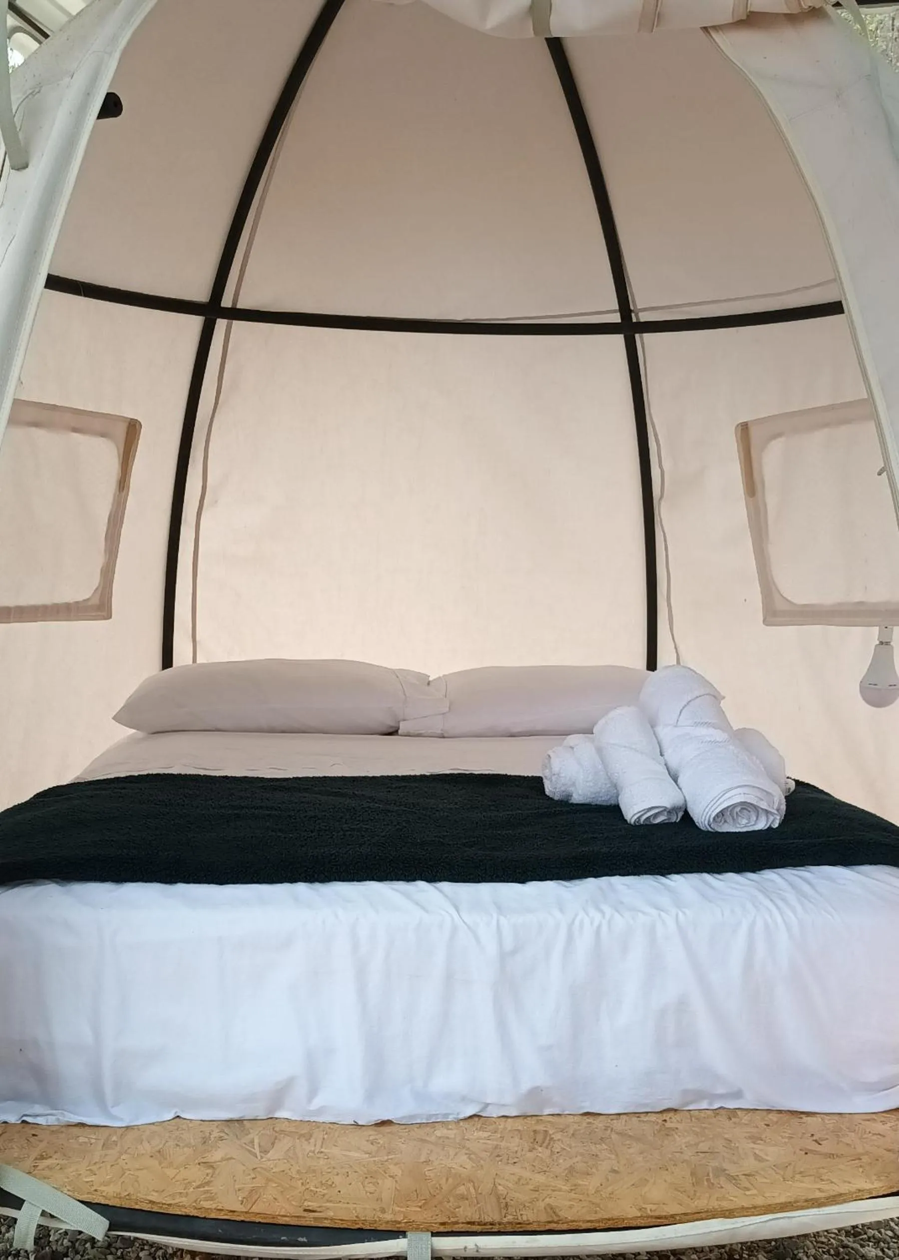 Bed in Hotel Cariguá