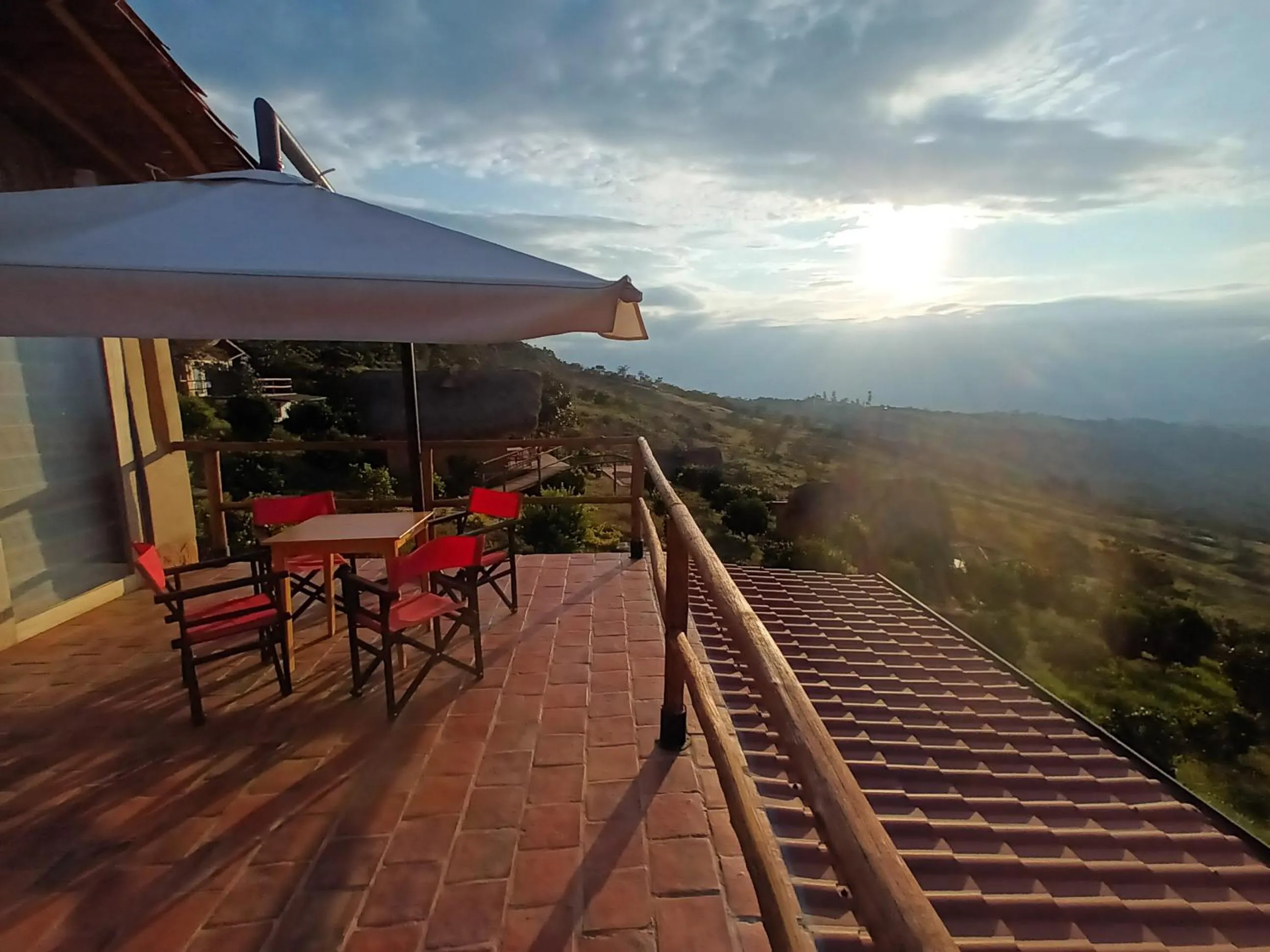 Natural landscape in Hotel Cariguá