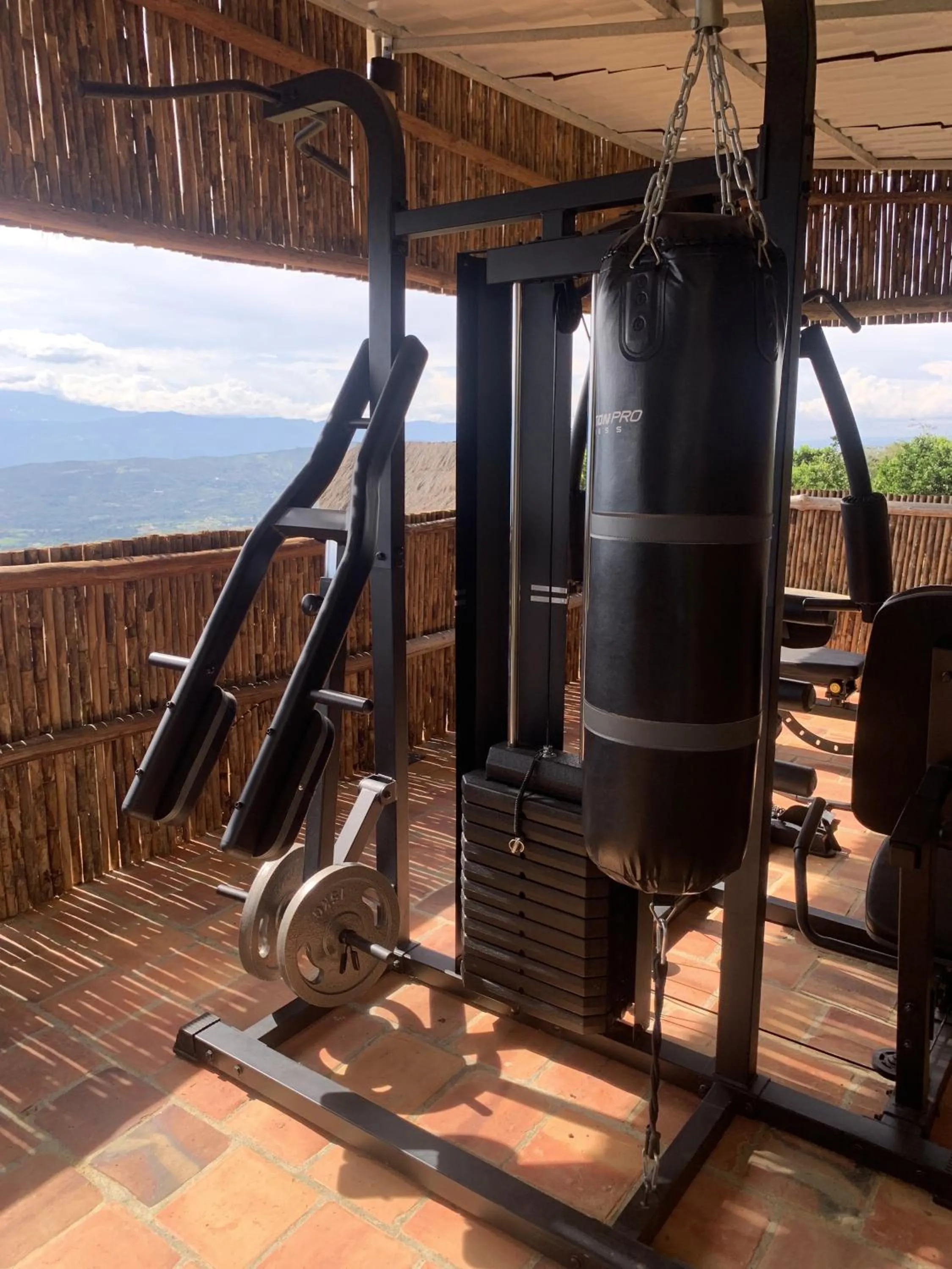 Fitness centre/facilities in Hotel Cariguá