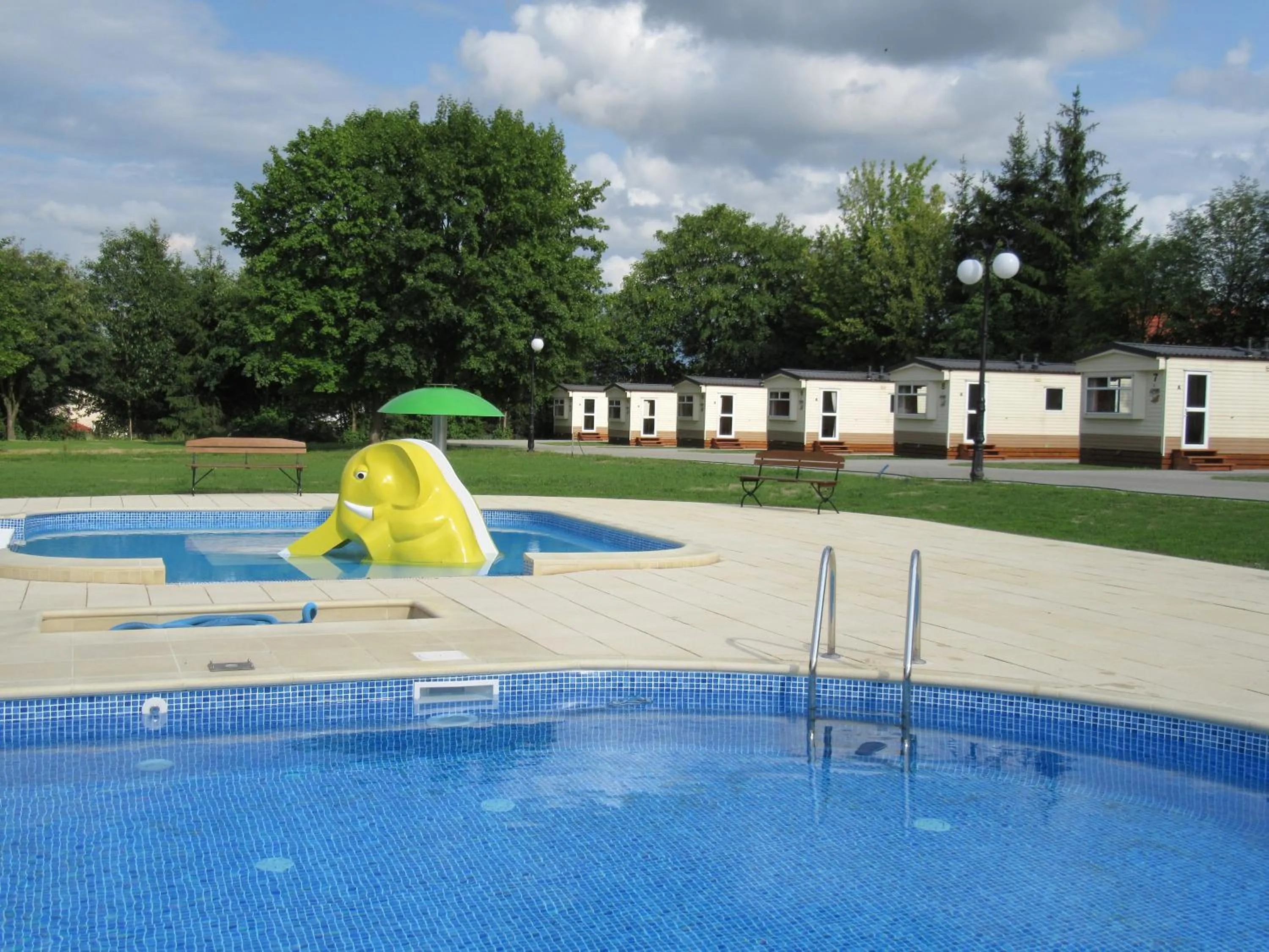Swimming pool in Hotel Górecki