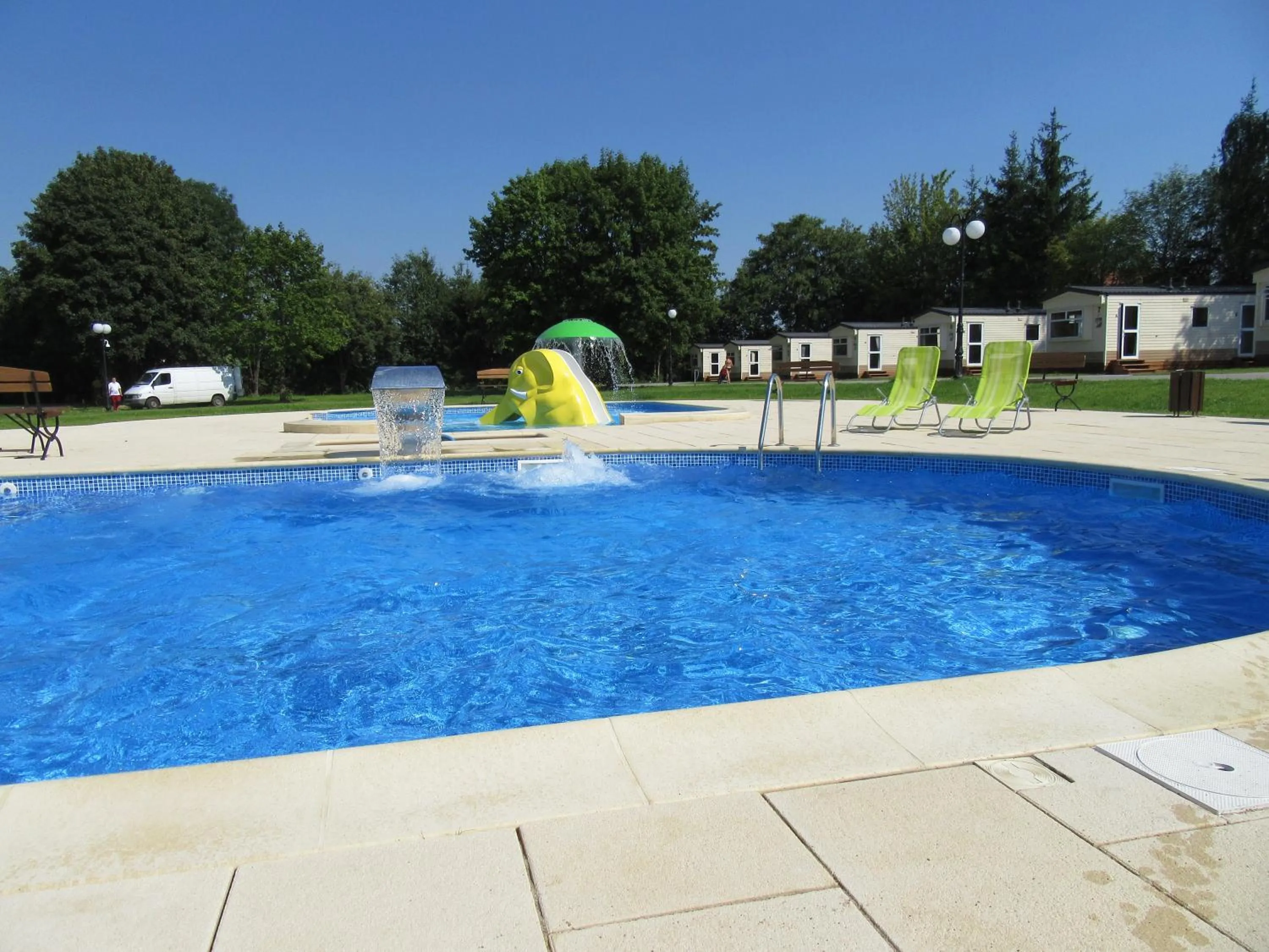 Swimming pool in Hotel Górecki