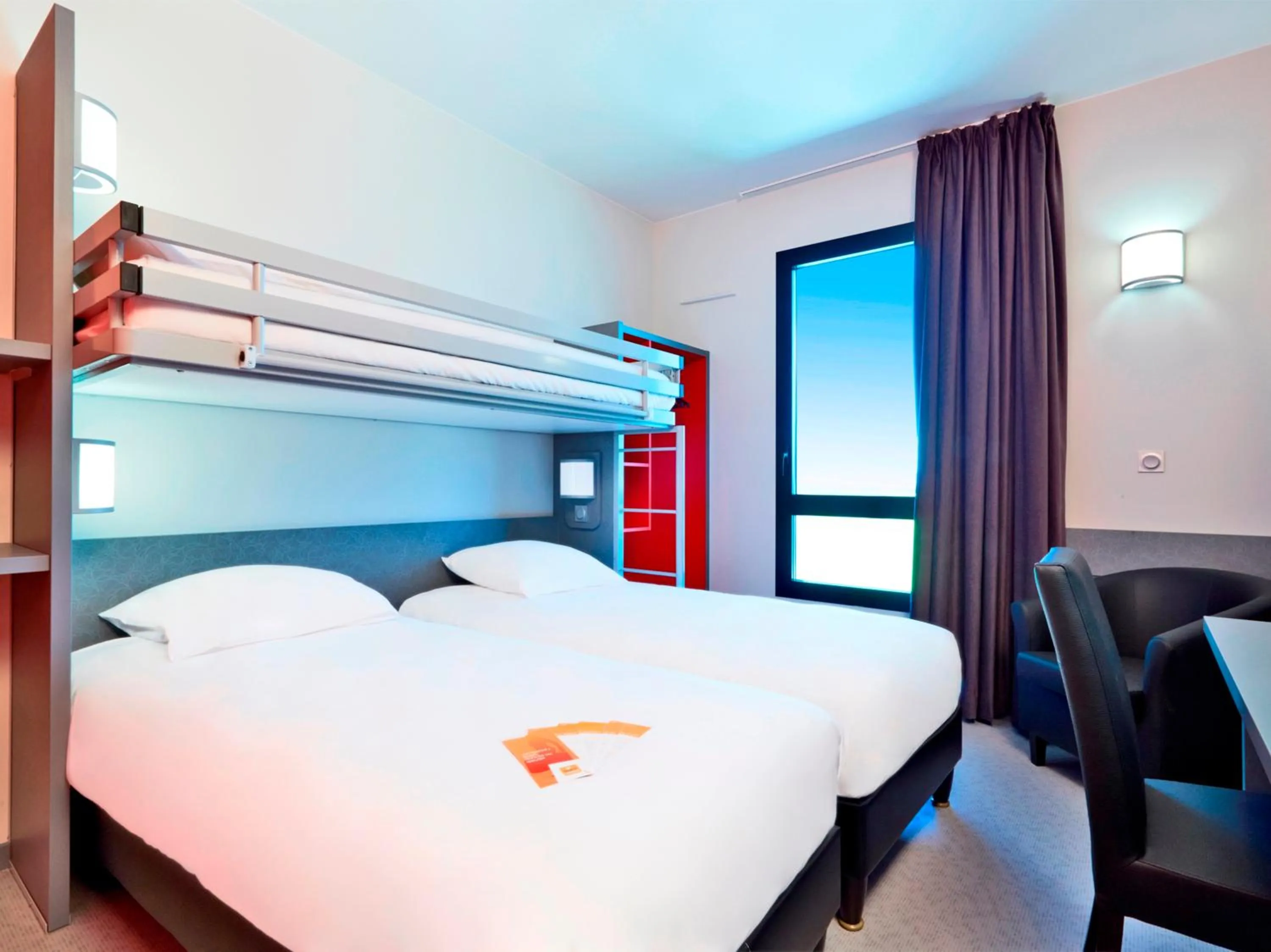 Bed, Bunk Bed in Première Classe Lyon - Saint Priest Eurexpo