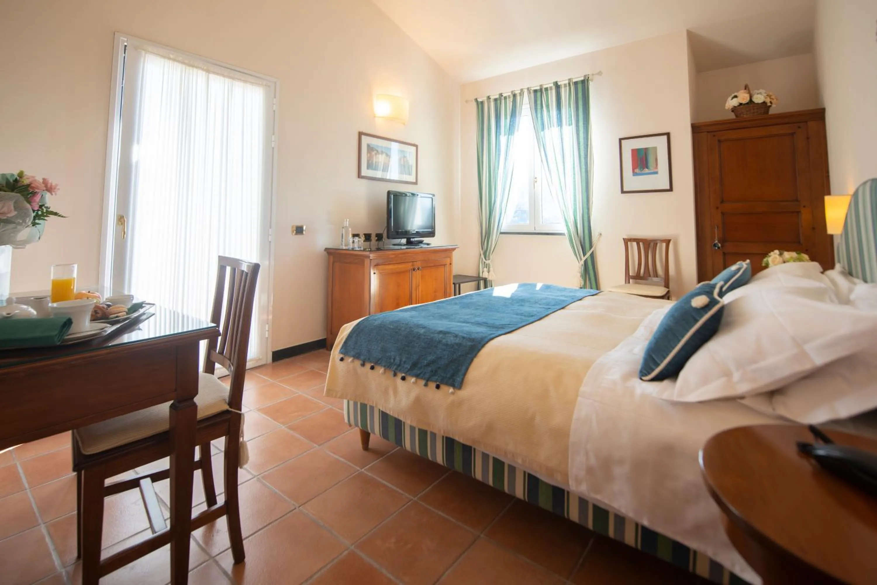 Bed in Hotel Al Terra Di Mare