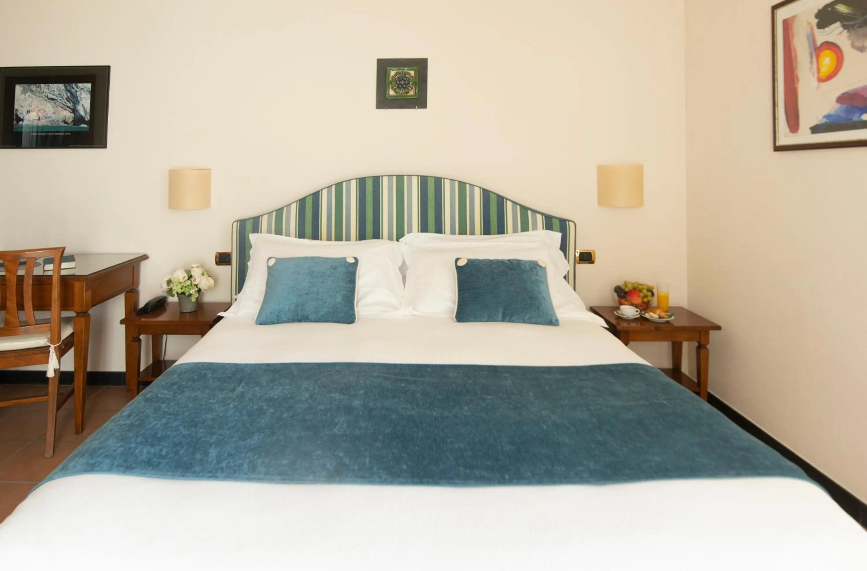 Bed in Hotel Al Terra Di Mare