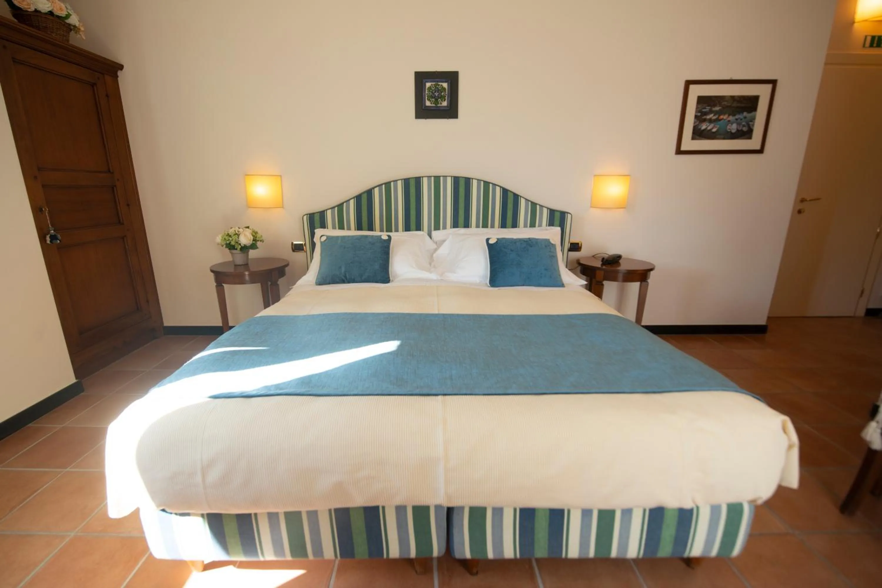 Bed in Hotel Al Terra Di Mare