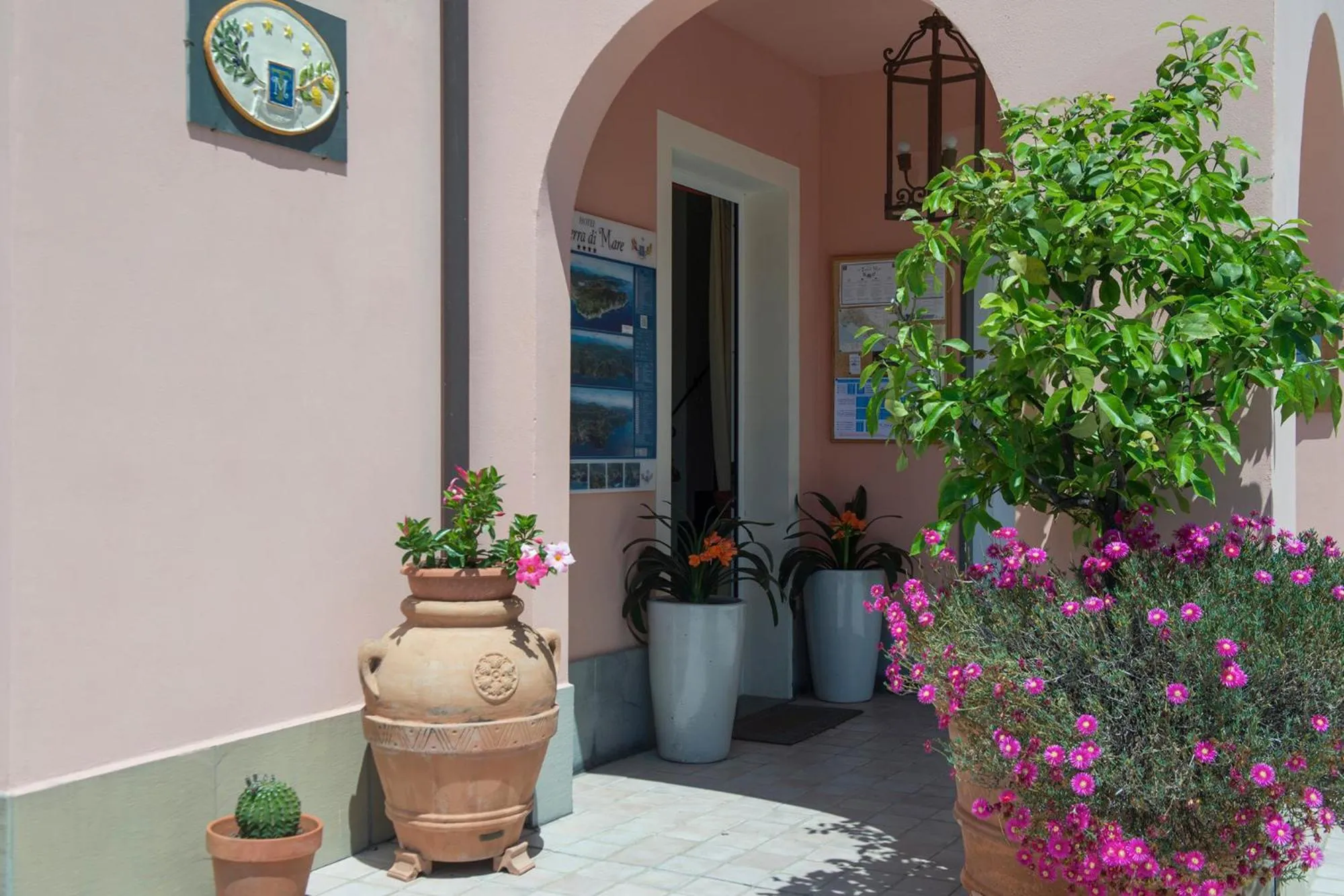 Facade/entrance in Hotel Al Terra Di Mare