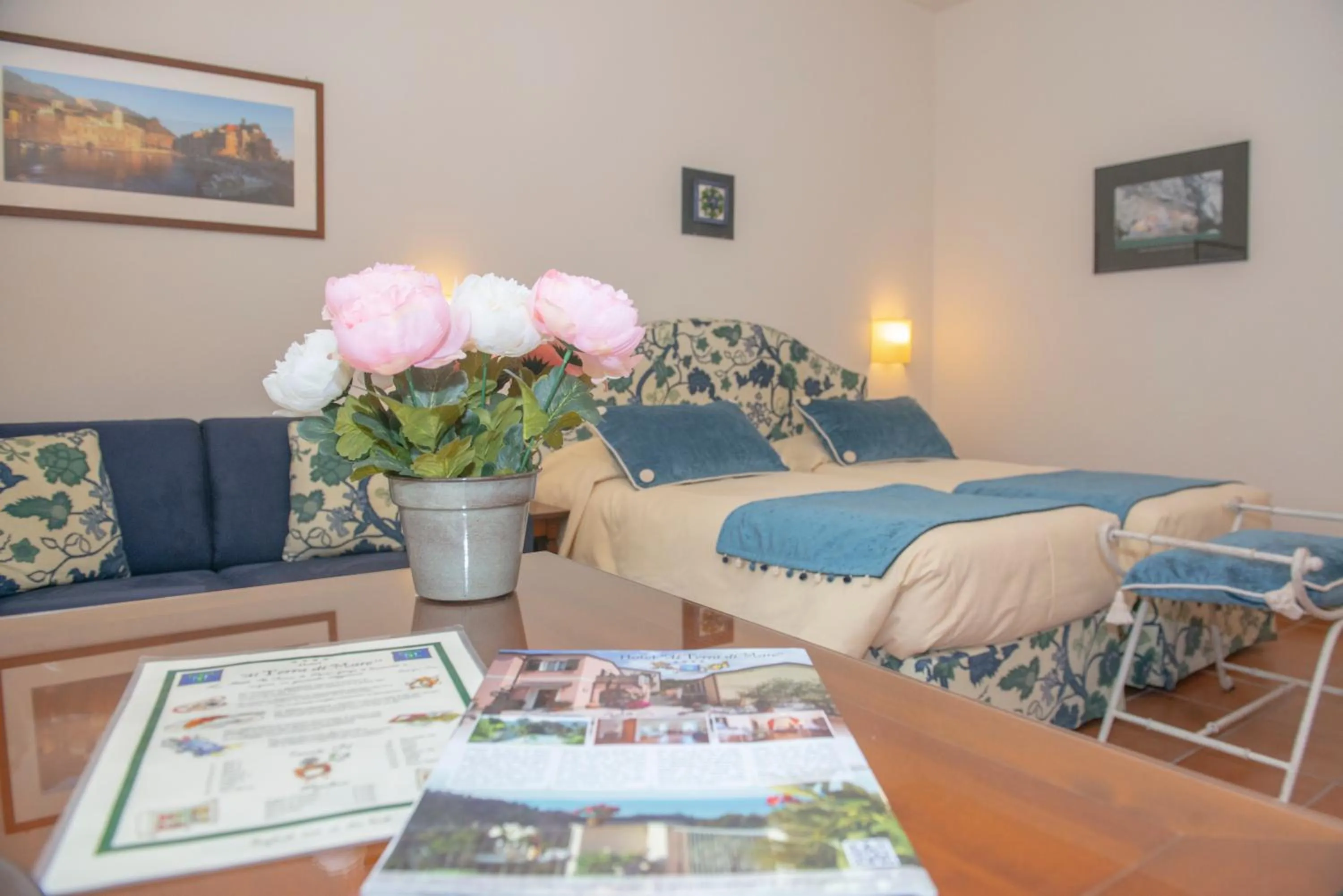 Bed in Hotel Al Terra Di Mare