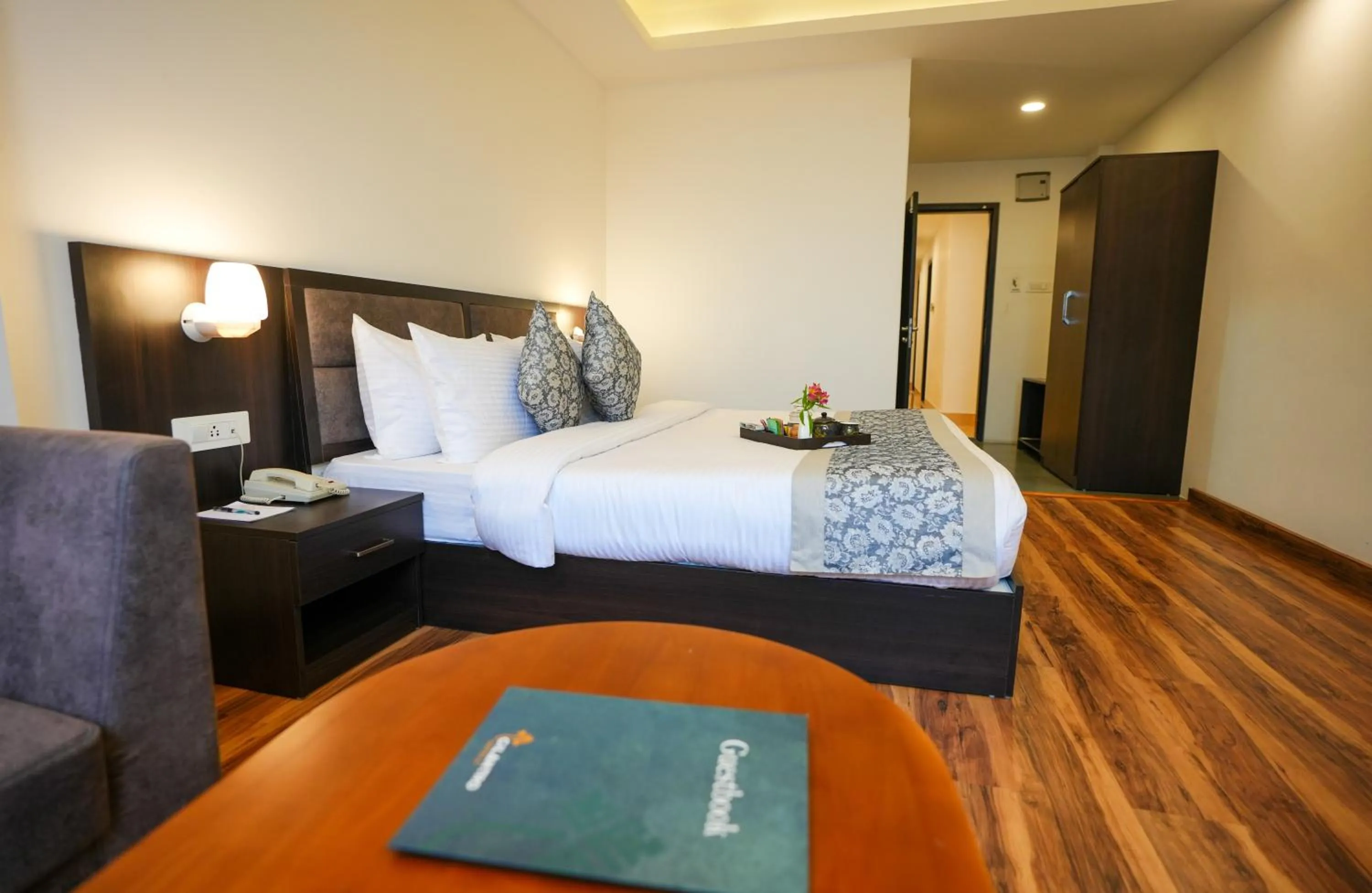 Bedroom in Cilantro Comfort