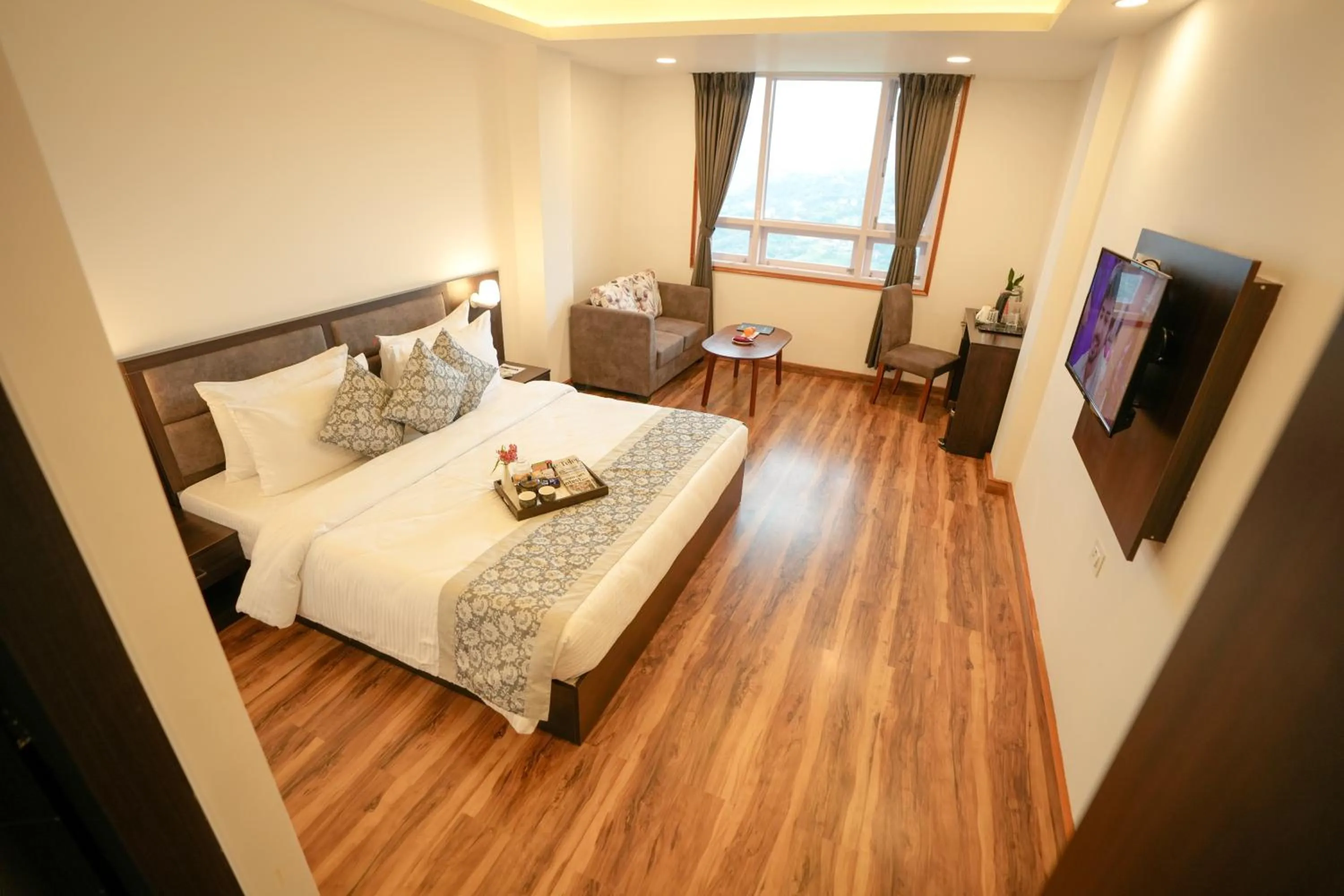 Bedroom in Cilantro Comfort