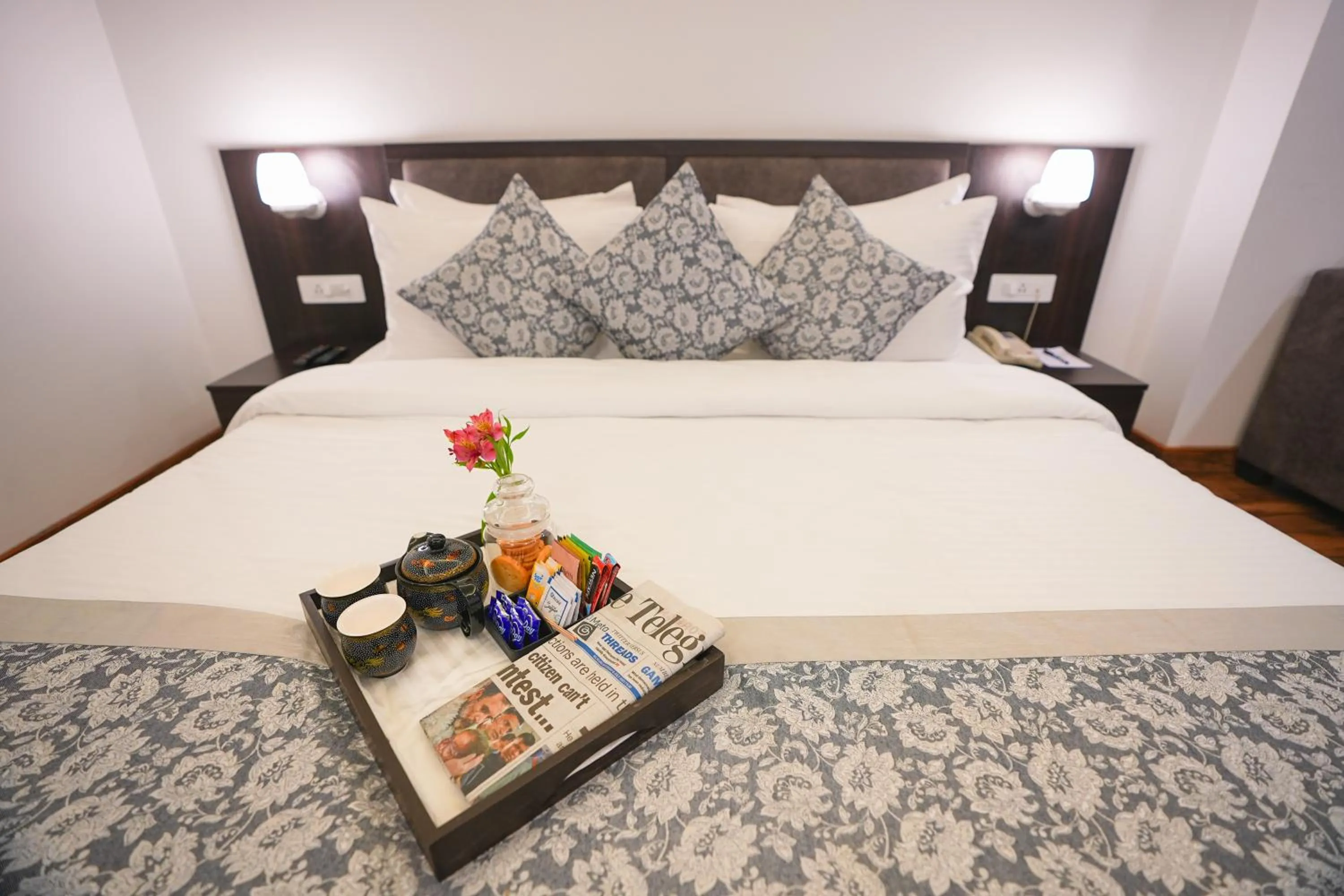 Bedroom in Cilantro Comfort