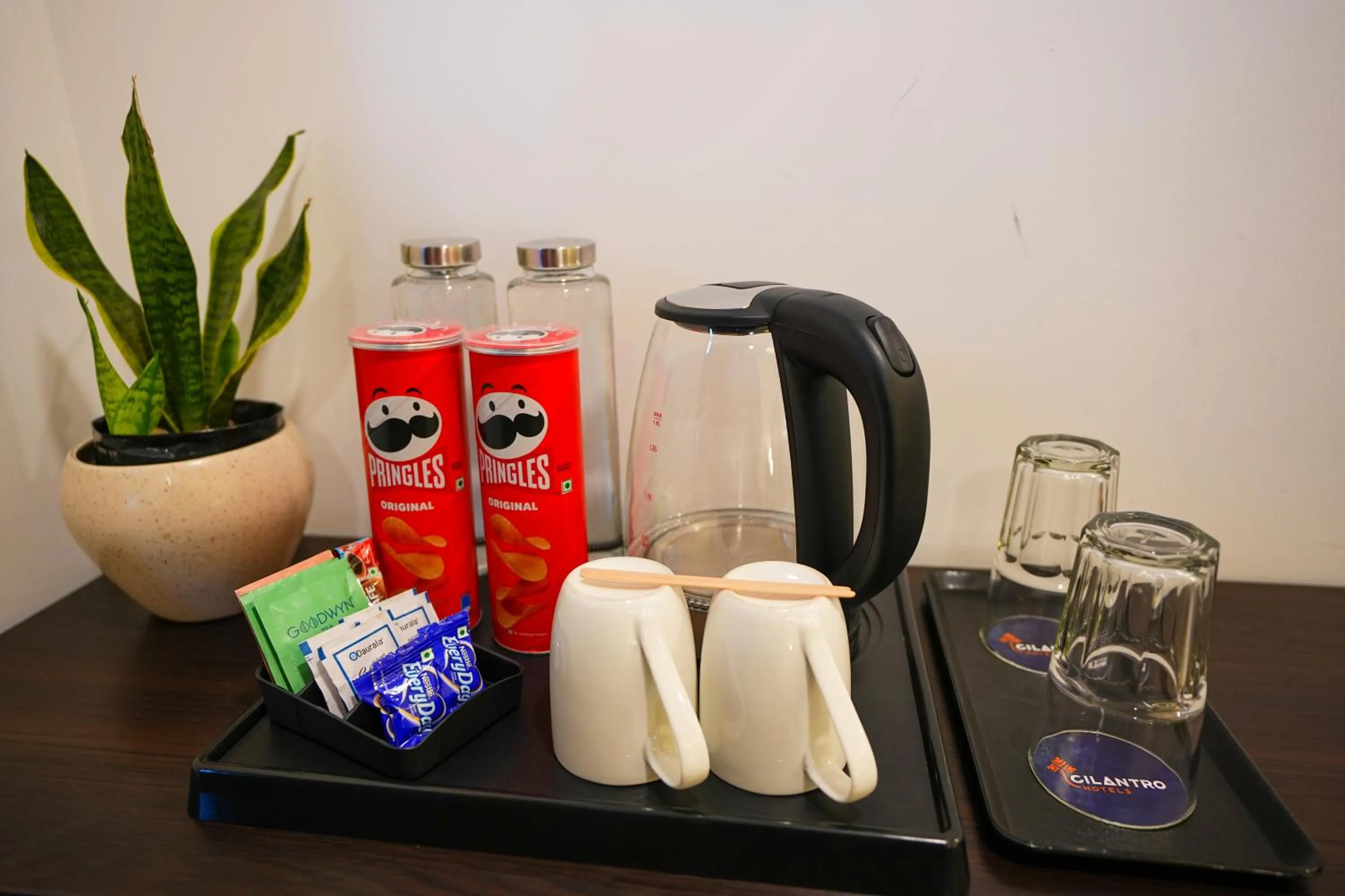 Bedroom in Cilantro Comfort