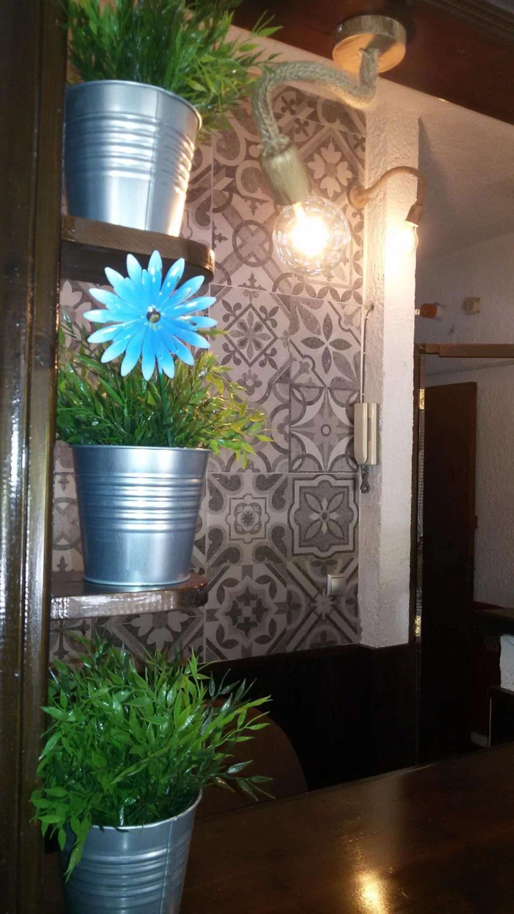 Decorative detail in Emmanuel Apartments