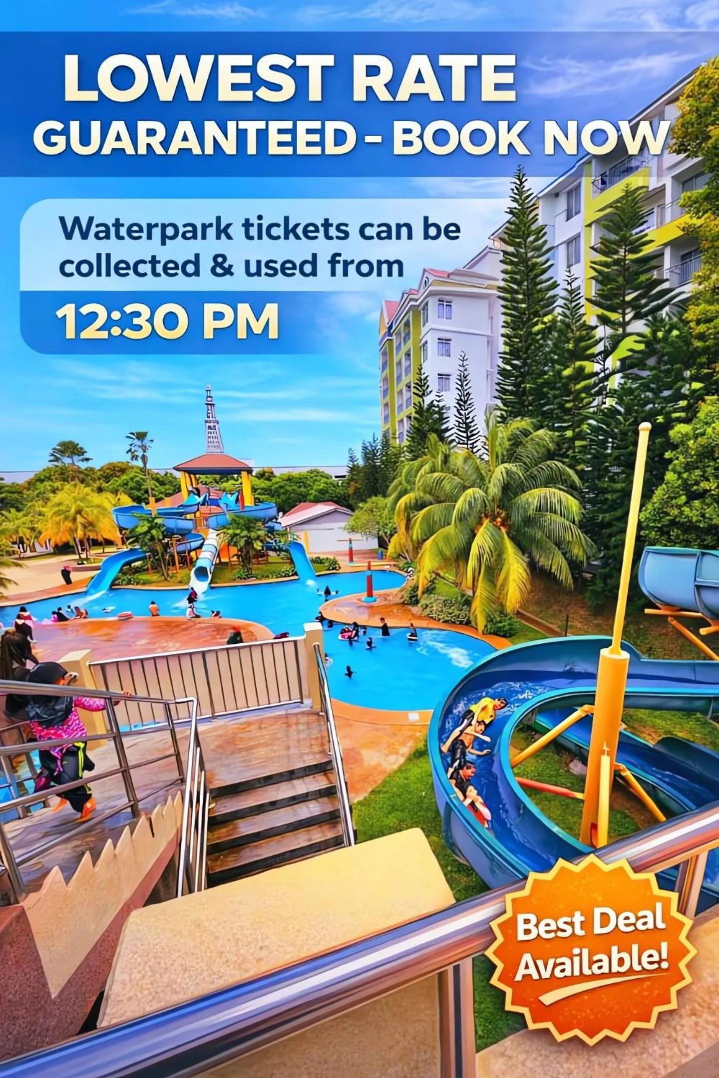 Communal lounge/ TV room in BY LG Water Themepark Suites Melaka By GGM