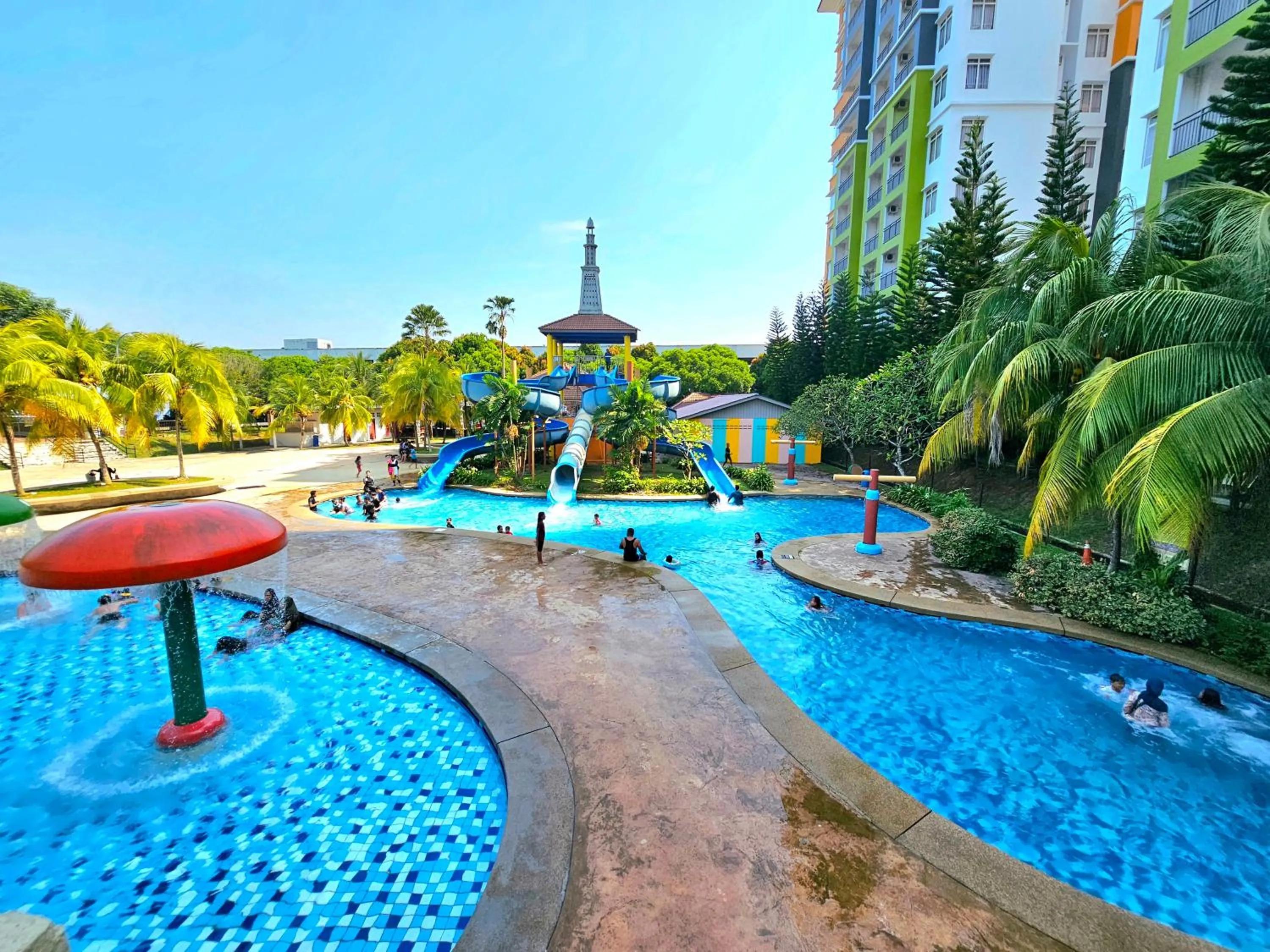 Day in BY LG Water Themepark Suites Melaka By GGM