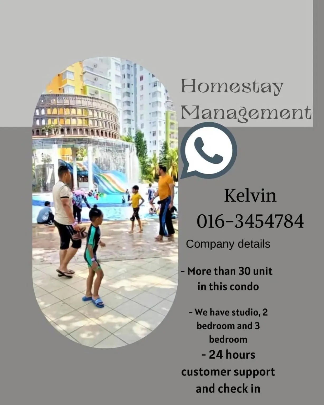 Property building in BY LG Water Themepark Suites Melaka By GGM