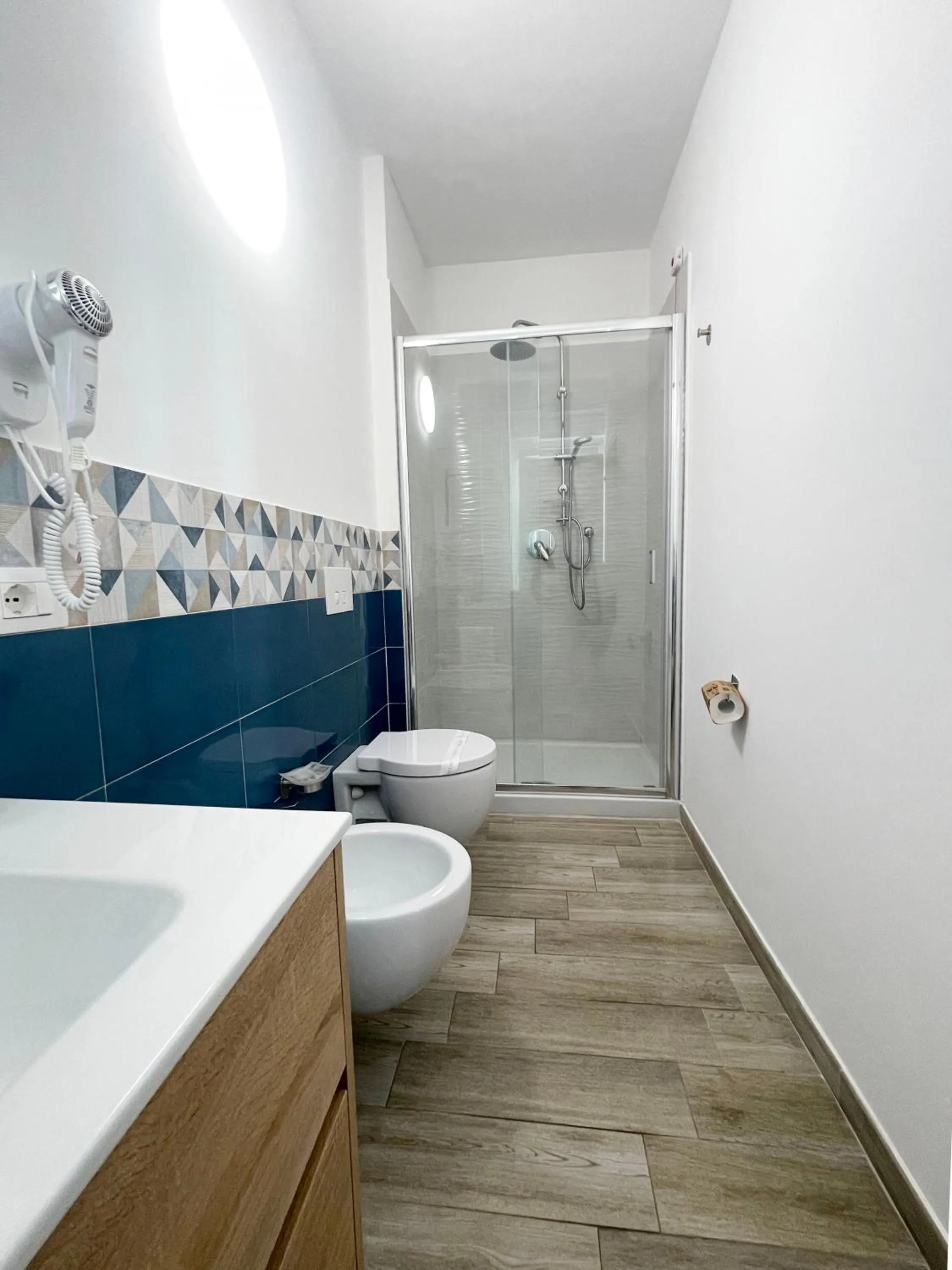 Bathroom in Perla Blu Tropea