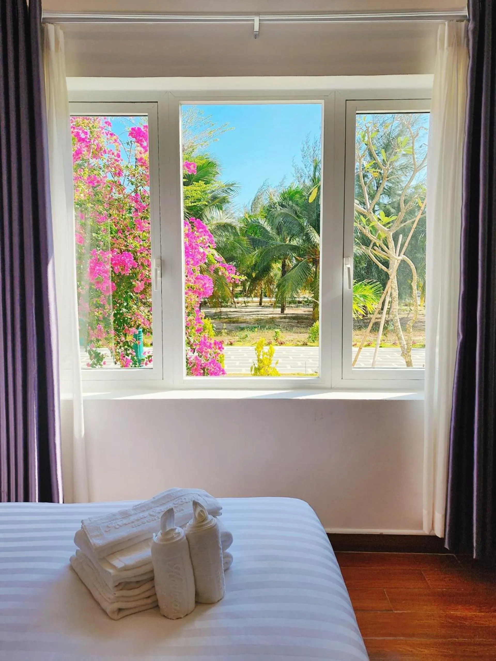 Garden view in Hodota Cam Bình Resort & Spa - Lagi Beach