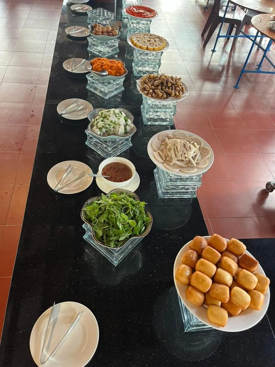 Breakfast in Hodota Cam Bình Resort & Spa - Lagi Beach