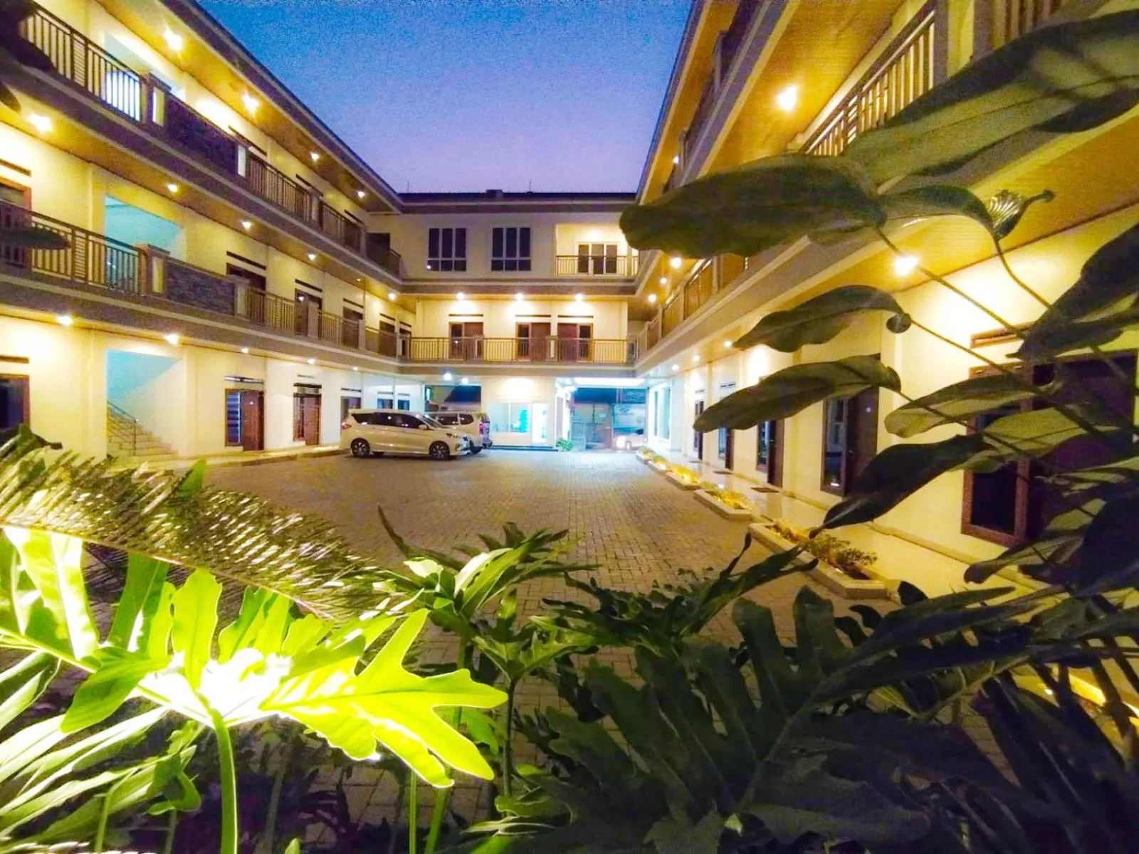 Parking in Hometown Residence