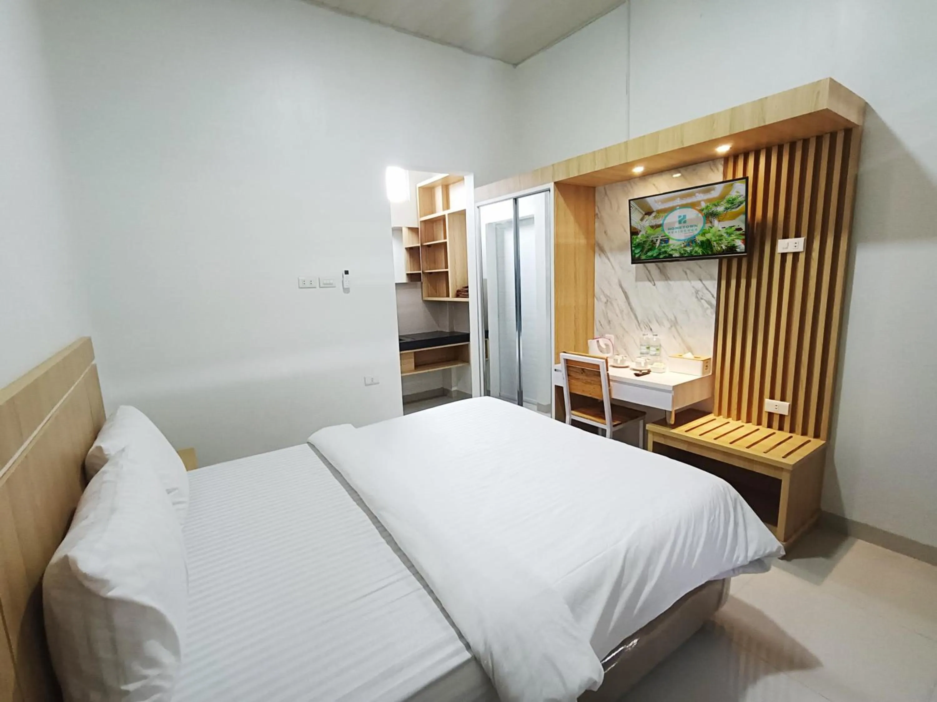 Bedroom, Bed in Hometown Residence