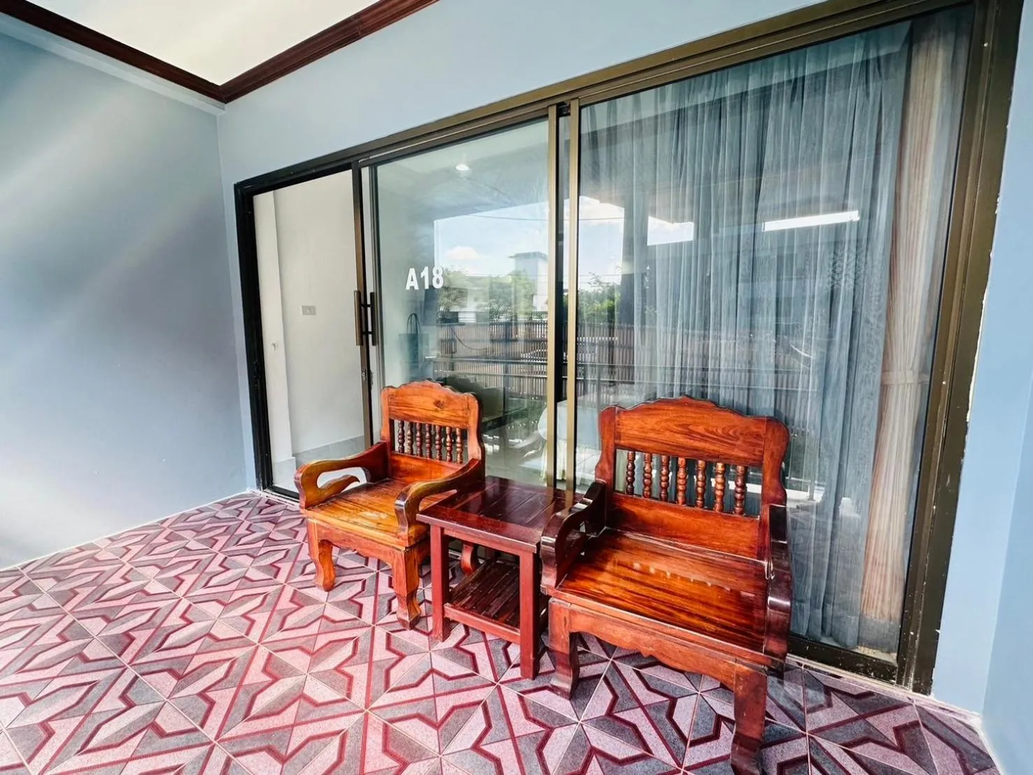 Balcony/Terrace in Machorat Aonang Resort at Aonang Beach Krabi