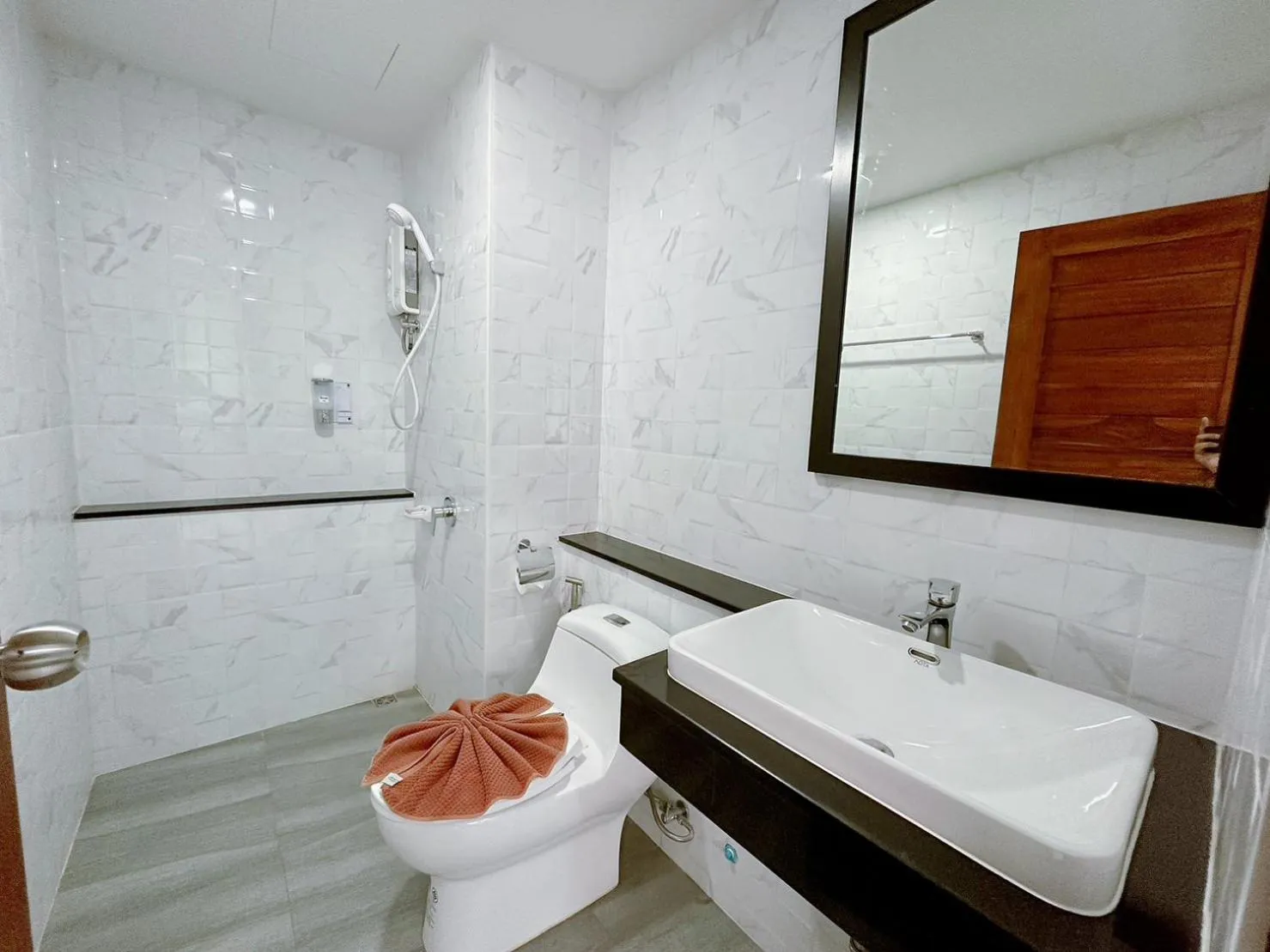 Toilet in Machorat Aonang Resort at Aonang Beach Krabi