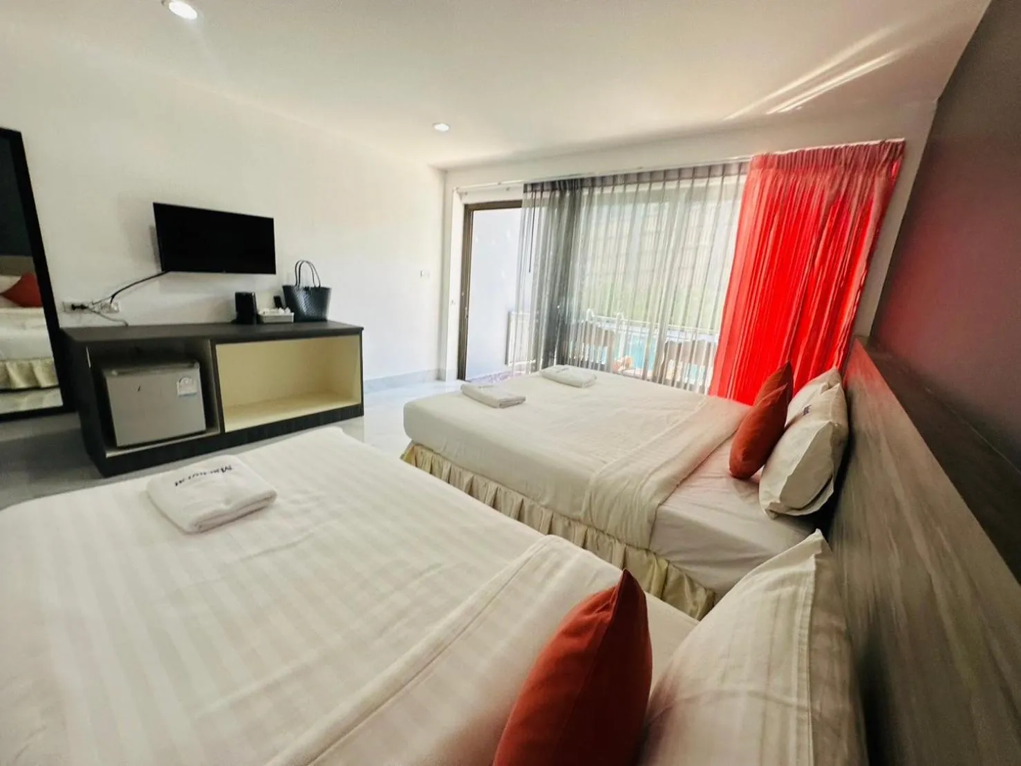 Photo of the whole room, Bed in Machorat Aonang Resort at Aonang Beach Krabi