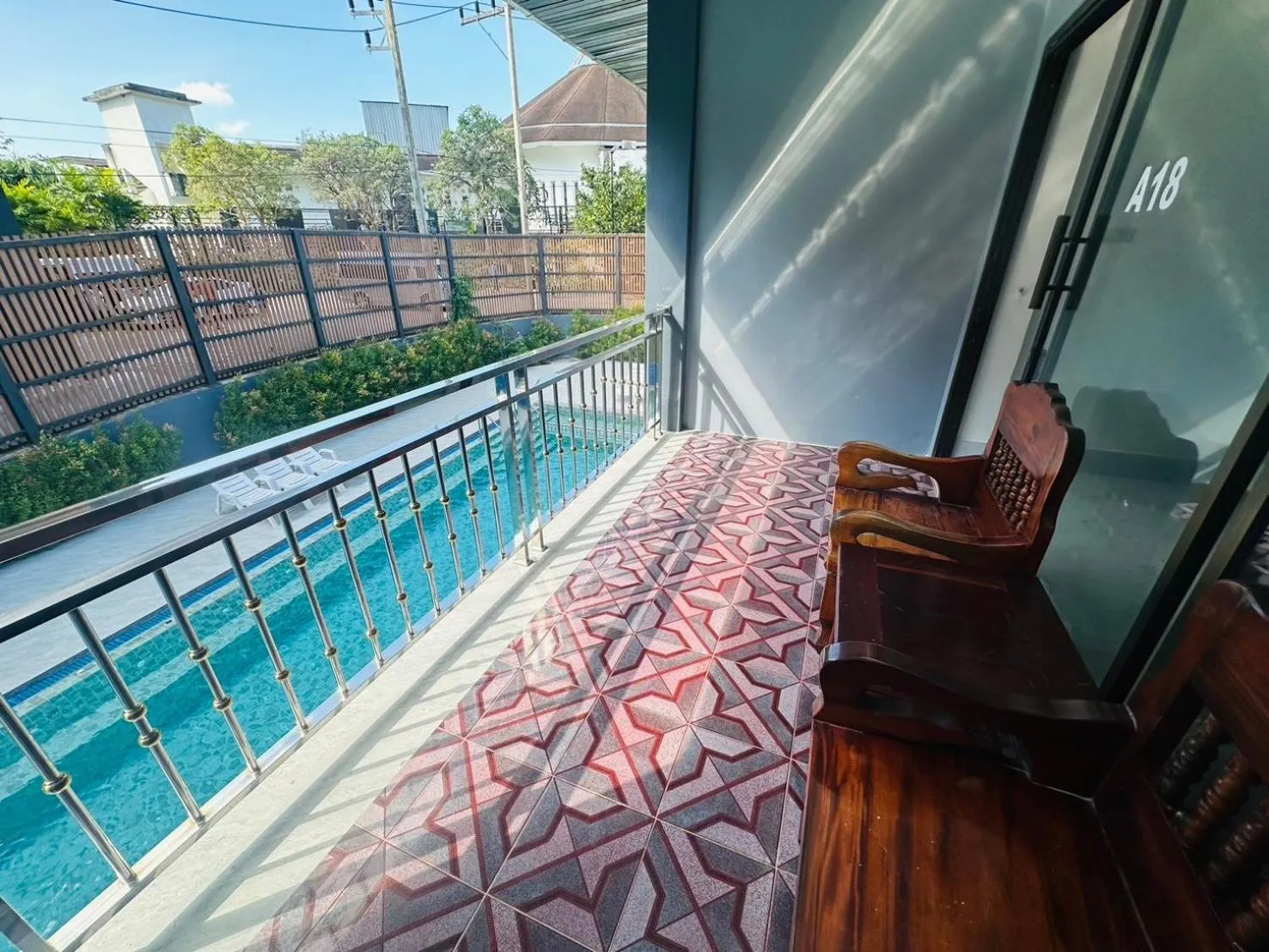 Balcony/Terrace in Machorat Aonang Resort at Aonang Beach Krabi