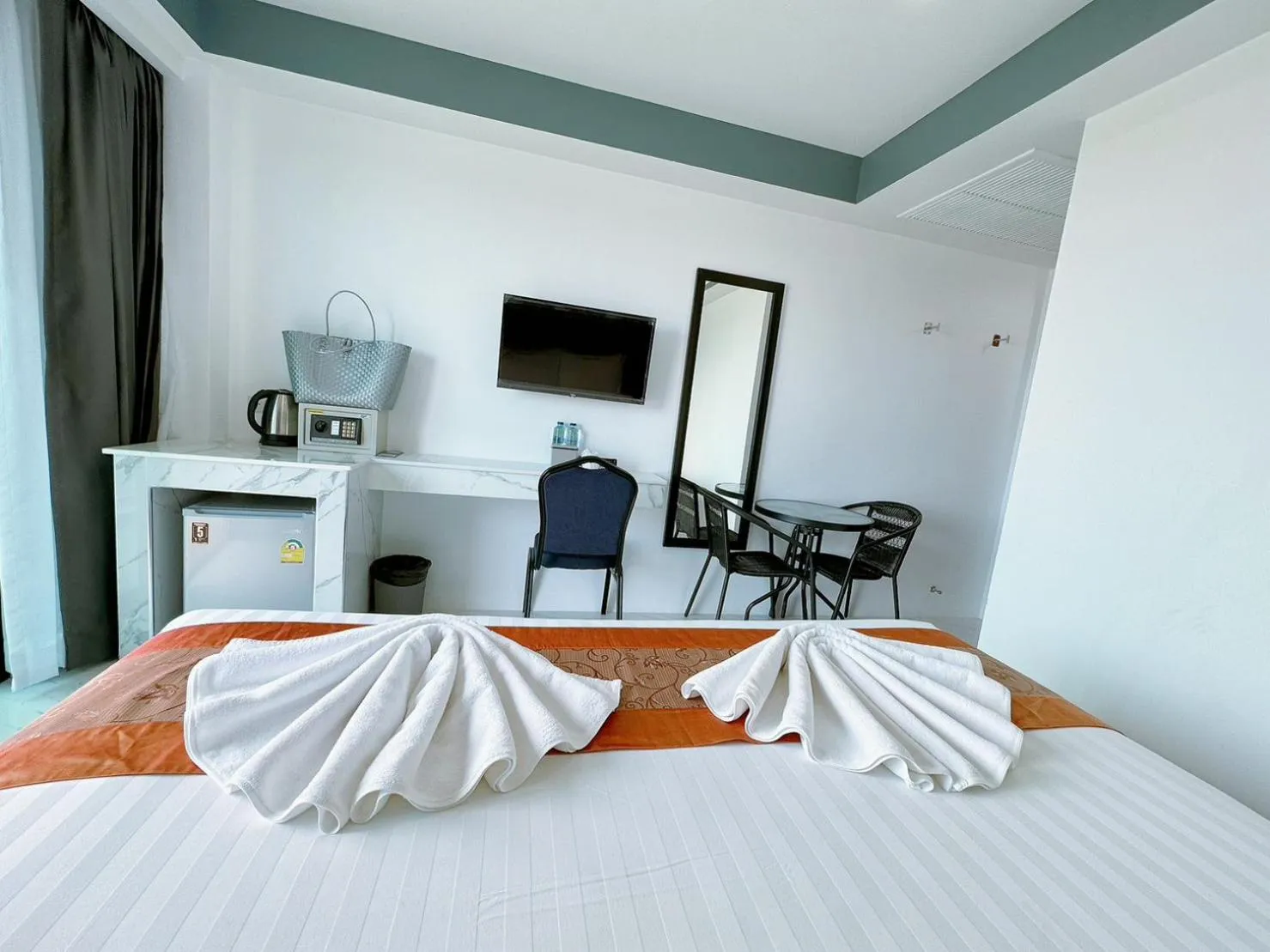 Bed in Machorat Aonang Resort at Aonang Beach Krabi