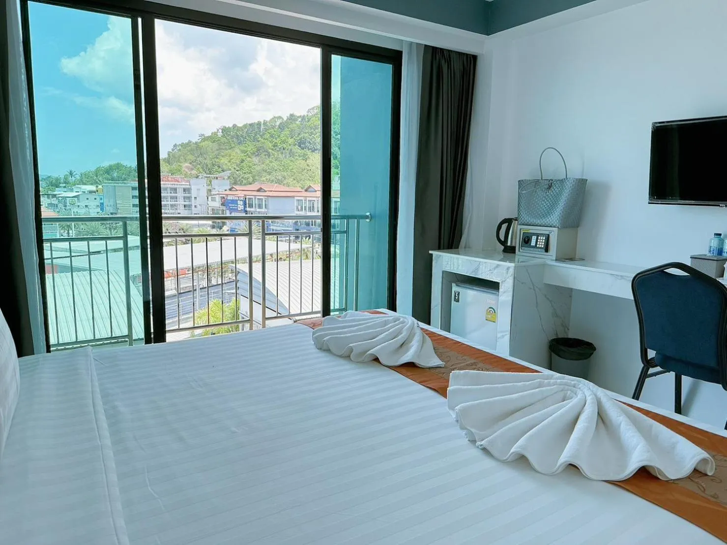 Bed in Machorat Aonang Resort at Aonang Beach Krabi