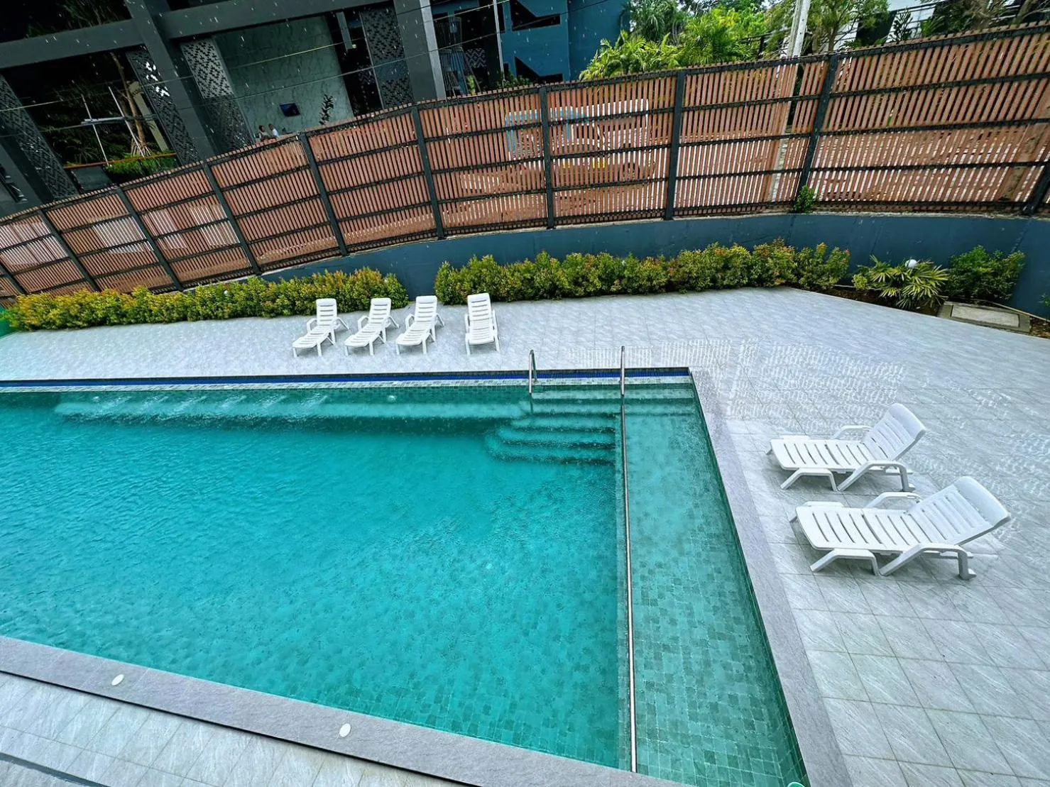 Swimming pool in Machorat Aonang Resort at Aonang Beach Krabi