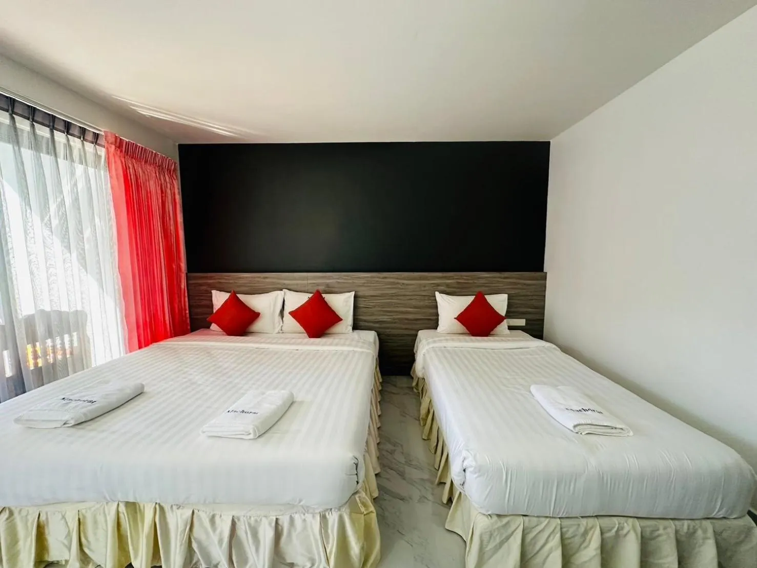 Bed in Machorat Aonang Resort at Aonang Beach Krabi