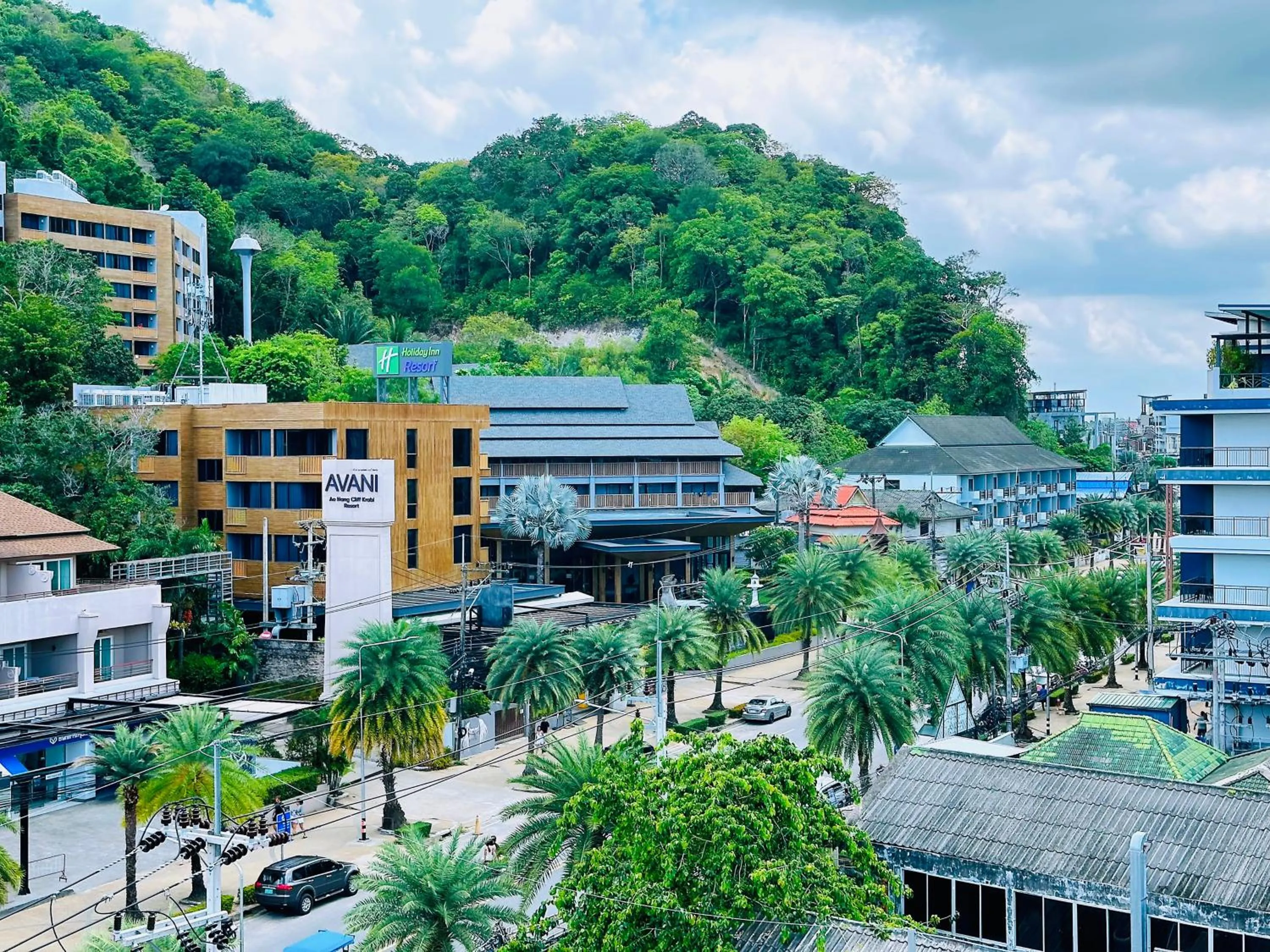 City view in Machorat Aonang Resort at Aonang Beach Krabi