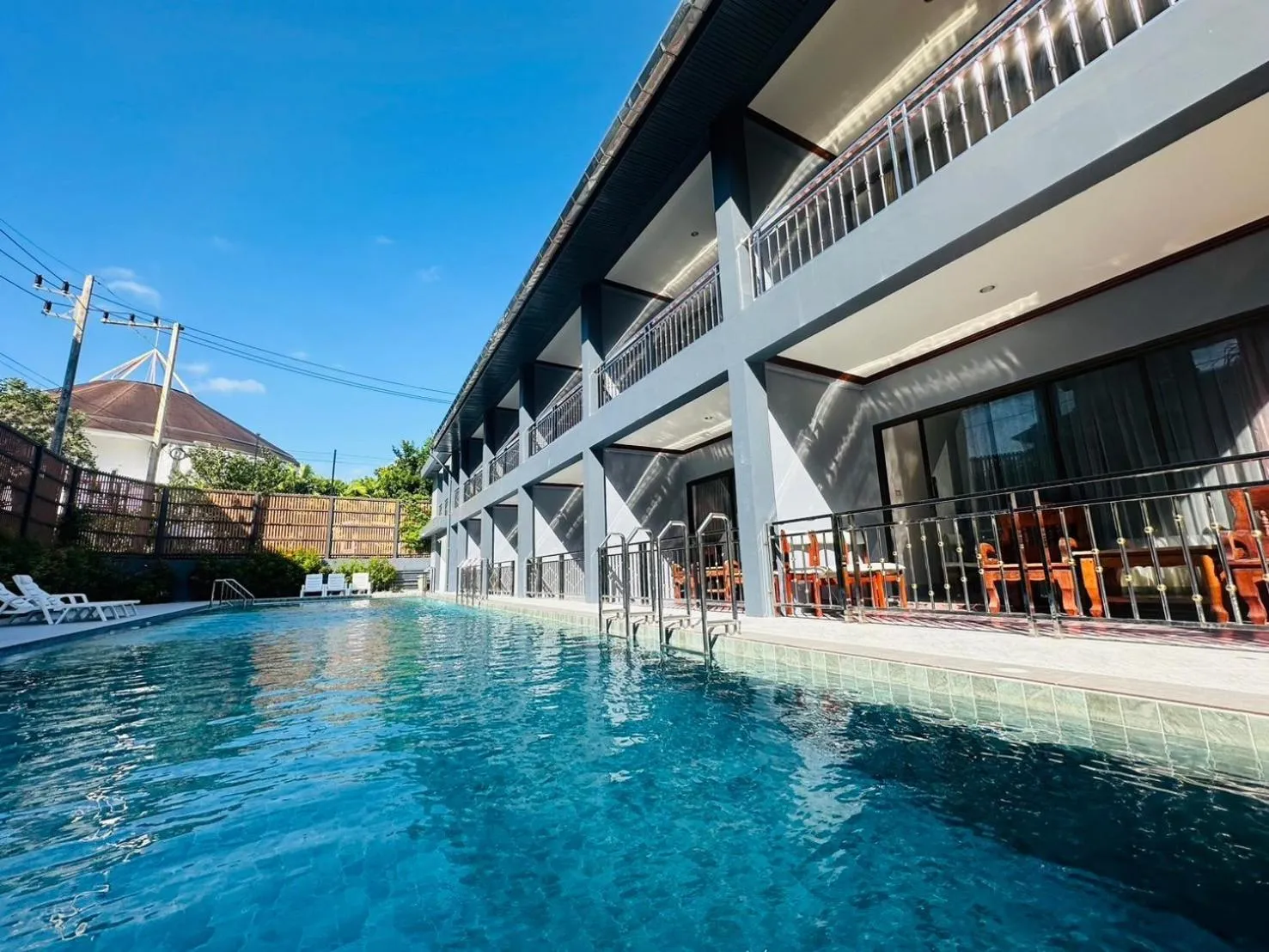 Property building in Machorat Aonang Resort at Aonang Beach Krabi