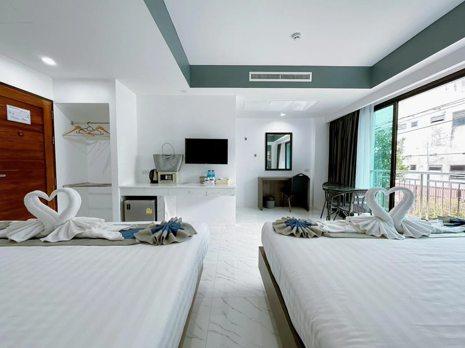 Bed in Machorat Aonang Resort at Aonang Beach Krabi