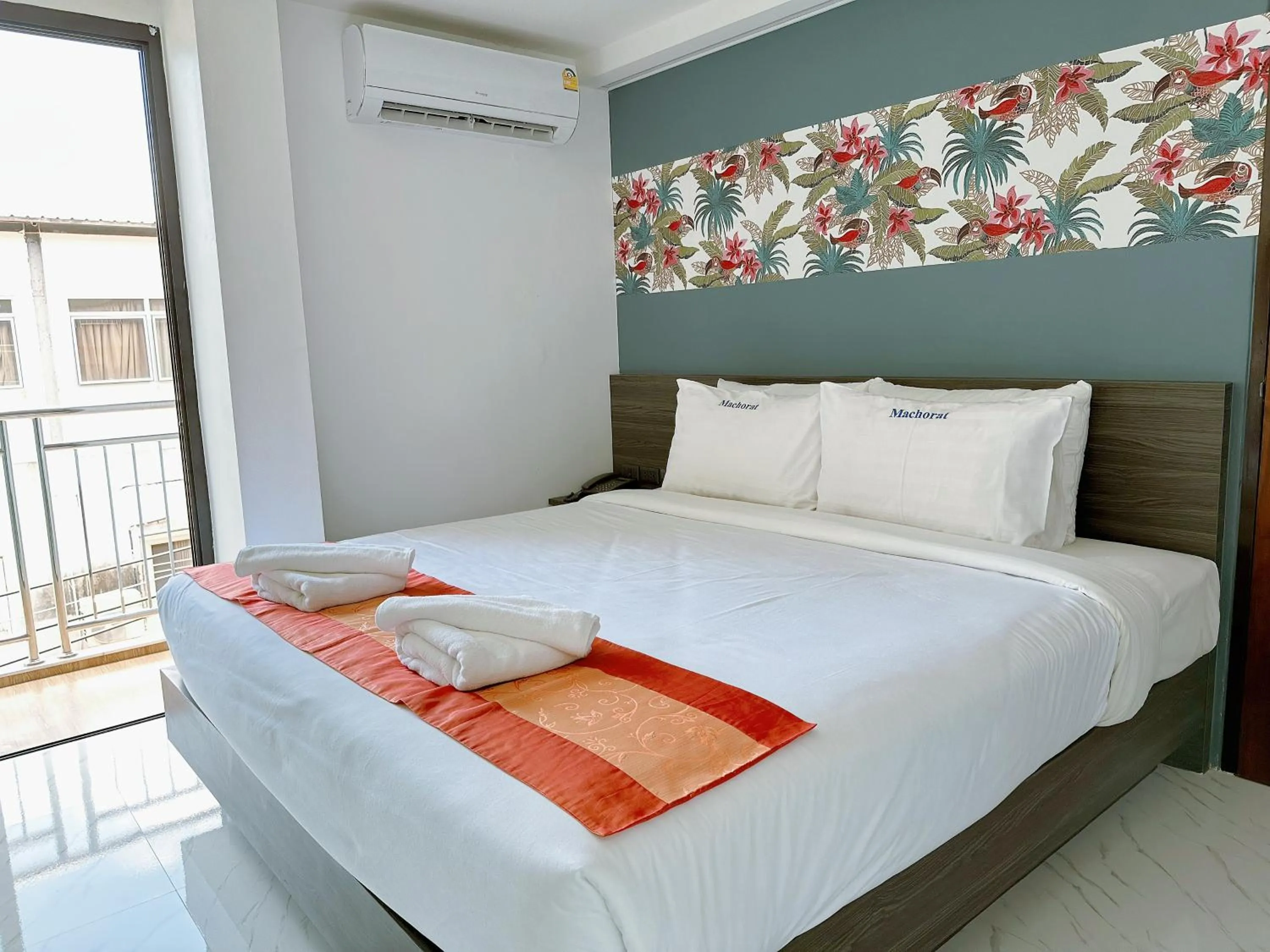 Bed in Machorat Aonang Resort at Aonang Beach Krabi