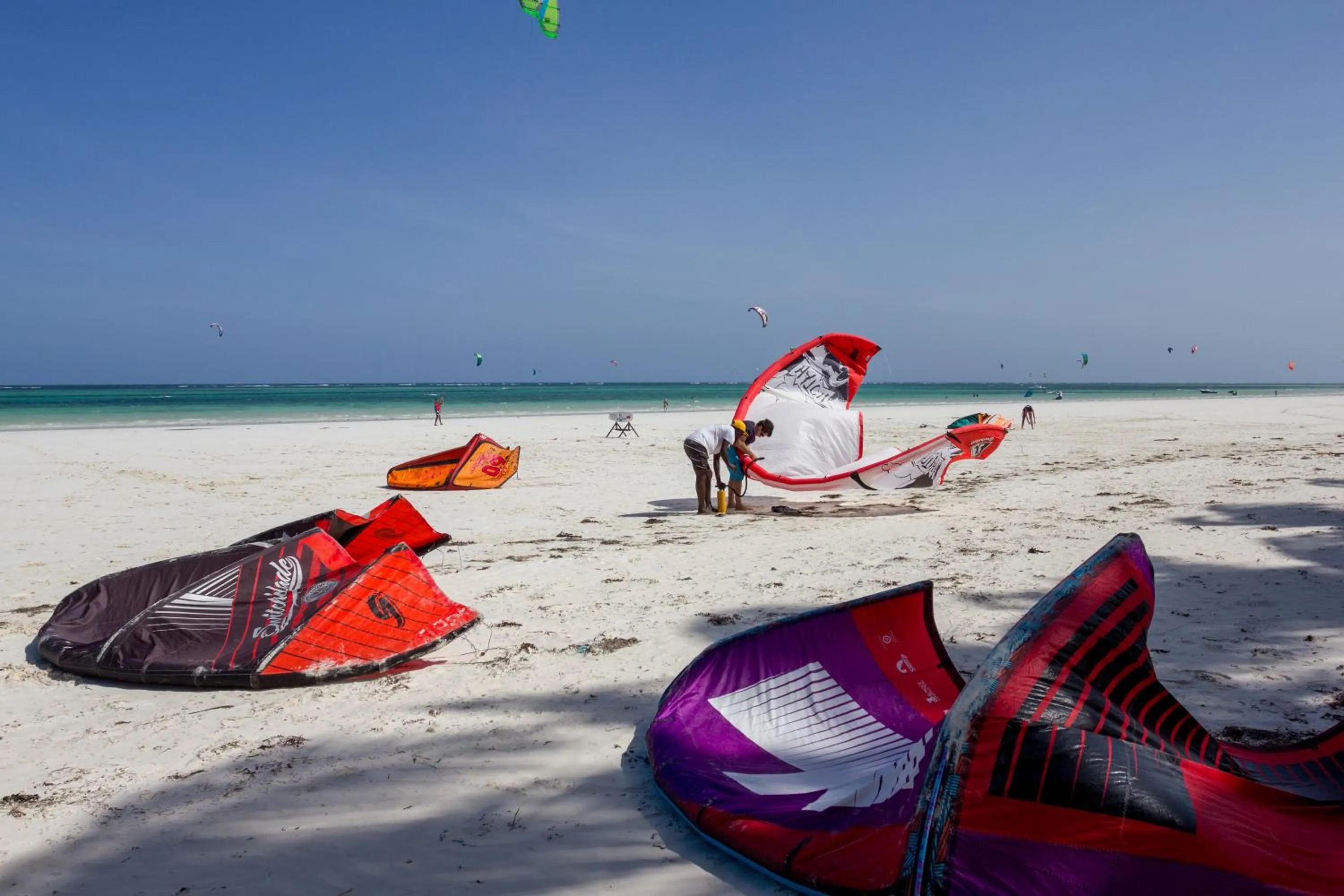 Windsurfing in Blue Marlin Beach Hotel