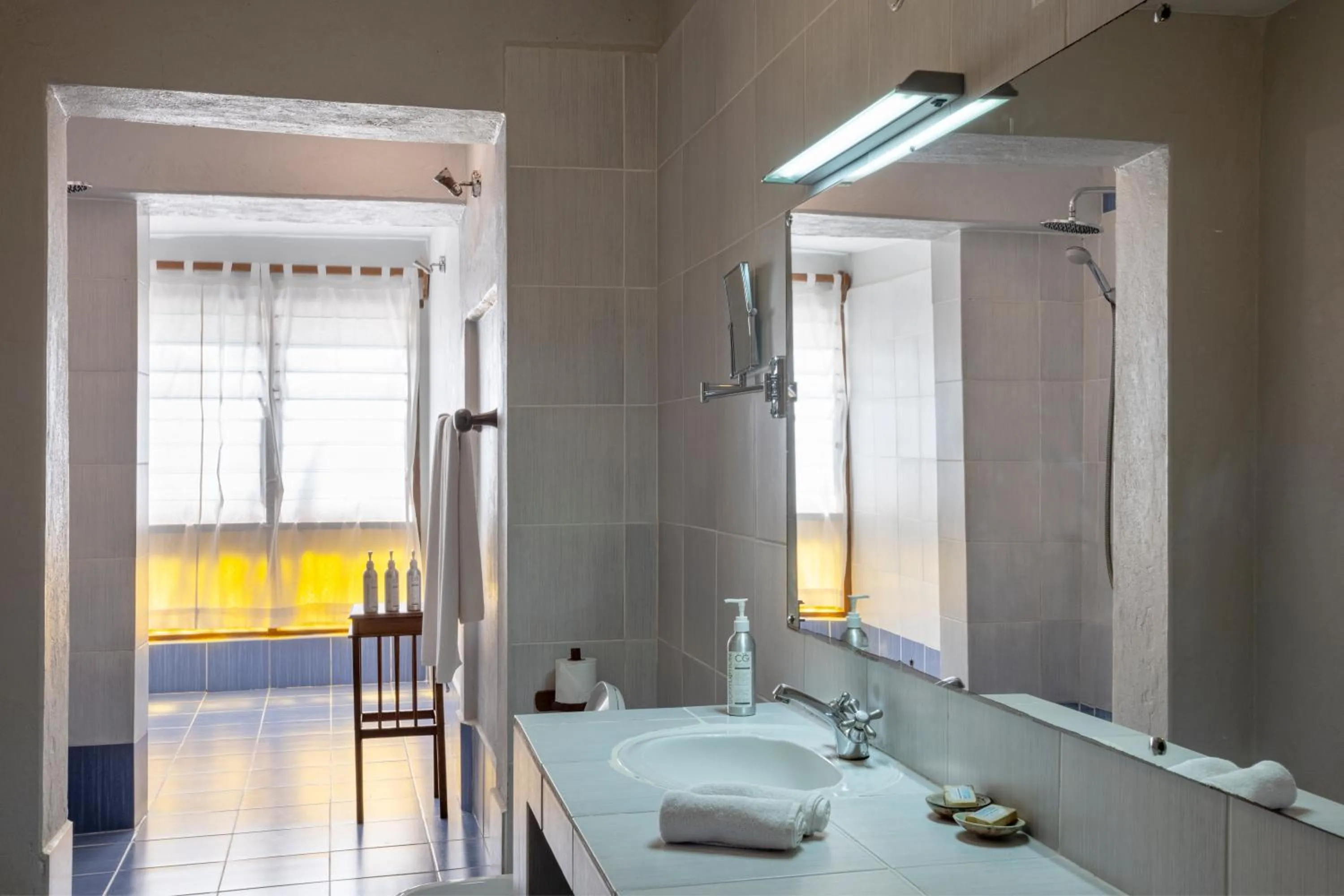 Bathroom in Blue Marlin Beach Hotel