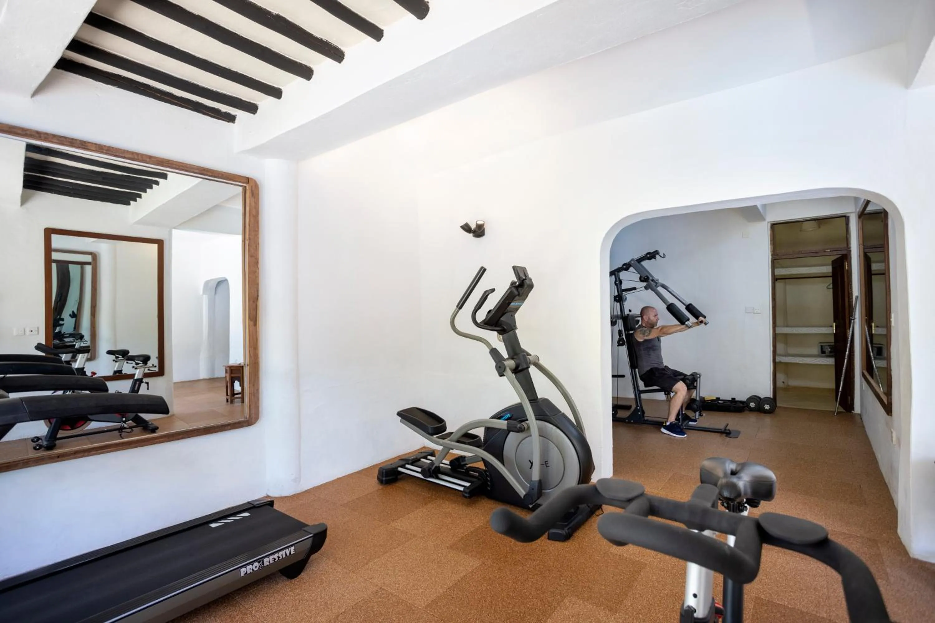 Fitness centre/facilities in Blue Marlin Beach Hotel