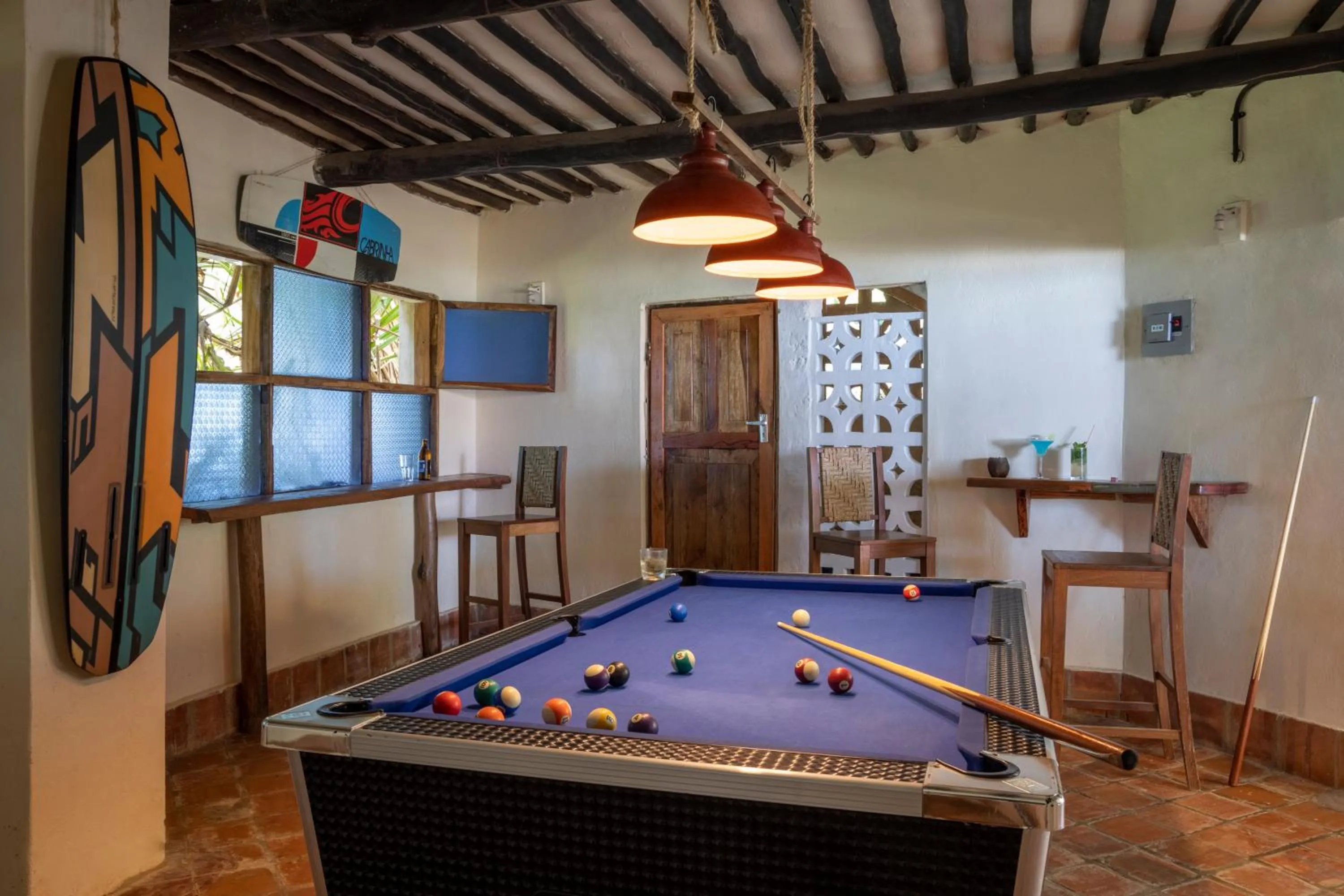 Billiard in Blue Marlin Beach Hotel